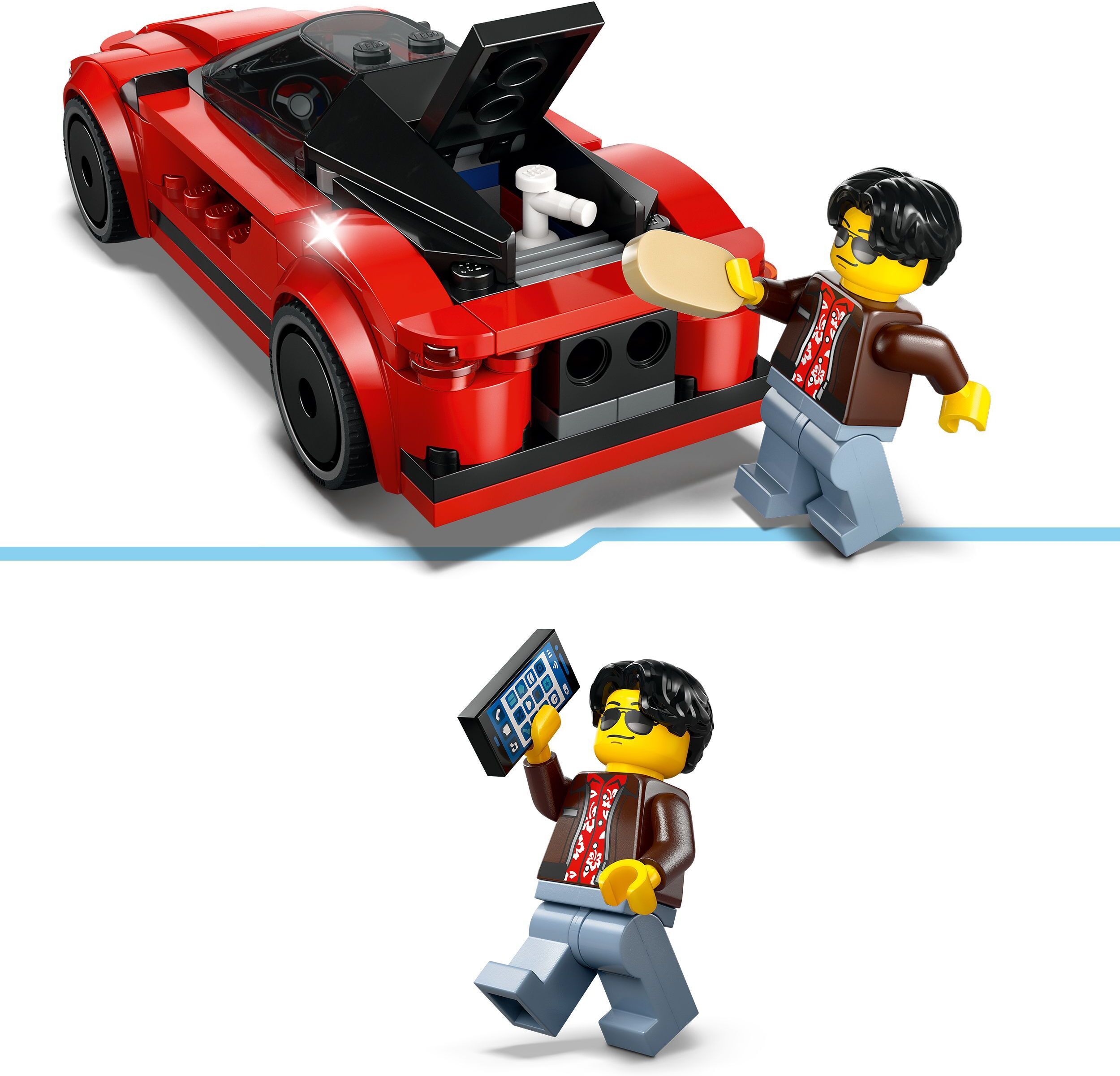 LEGO City 60448 – Punainen urheiluauto