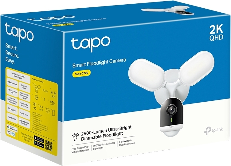 TP-Link Tapo C720 valvontakamera valonheittimillä