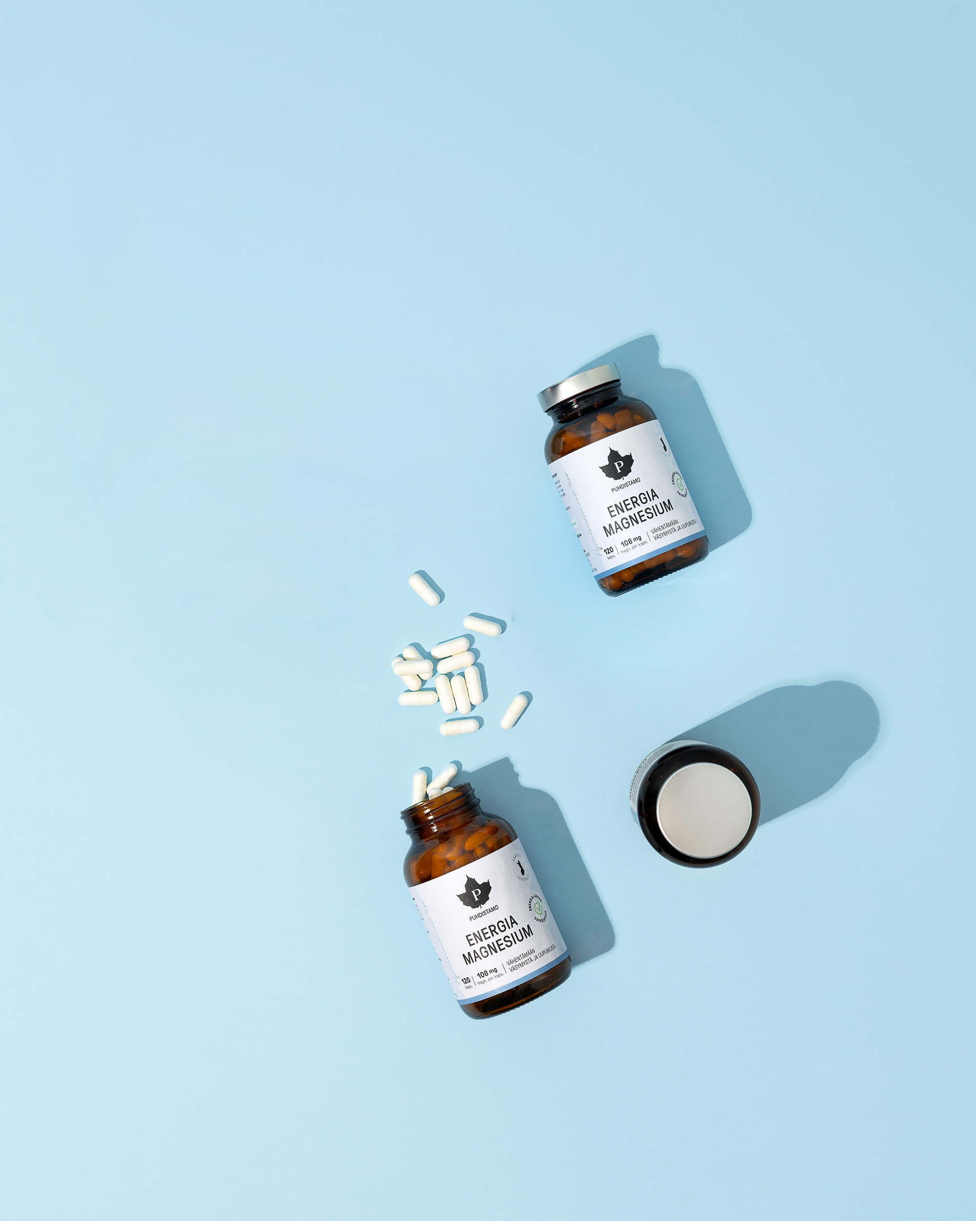 Puhdistamo Daily elektrolyyttijauhe, mansikka, 200 g