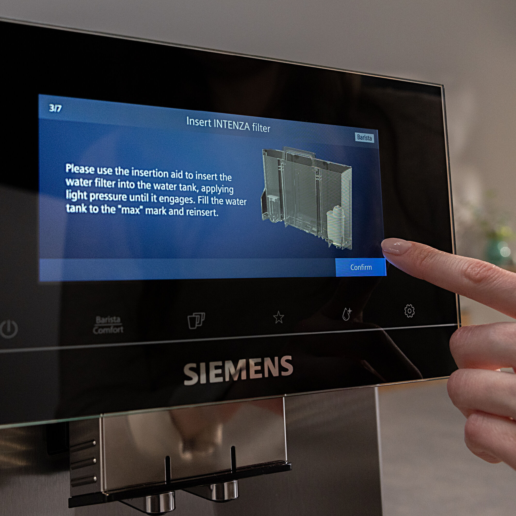 Siemens TZ70003 -vedensuodatin