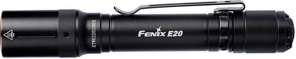Fenix E20 V2.0 -taskulamppu, 350 lm