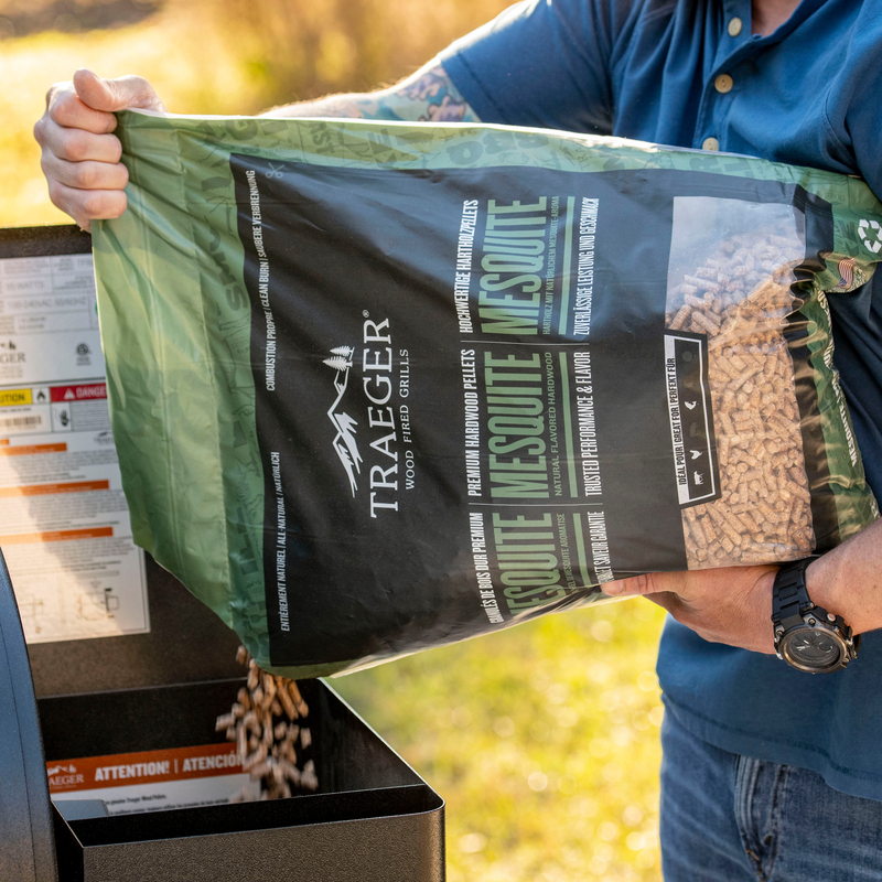 Traeger Mesquite pellettisäkki, 9 kg