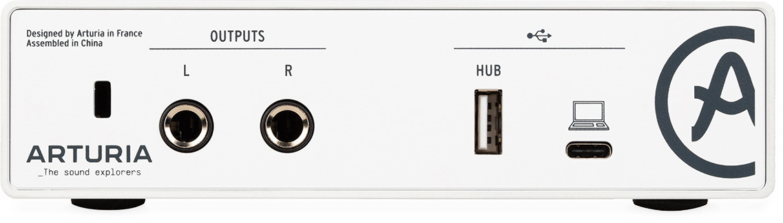Arturia Minifuse 1 -äänikortti USB-C-väylään, valkoinen 