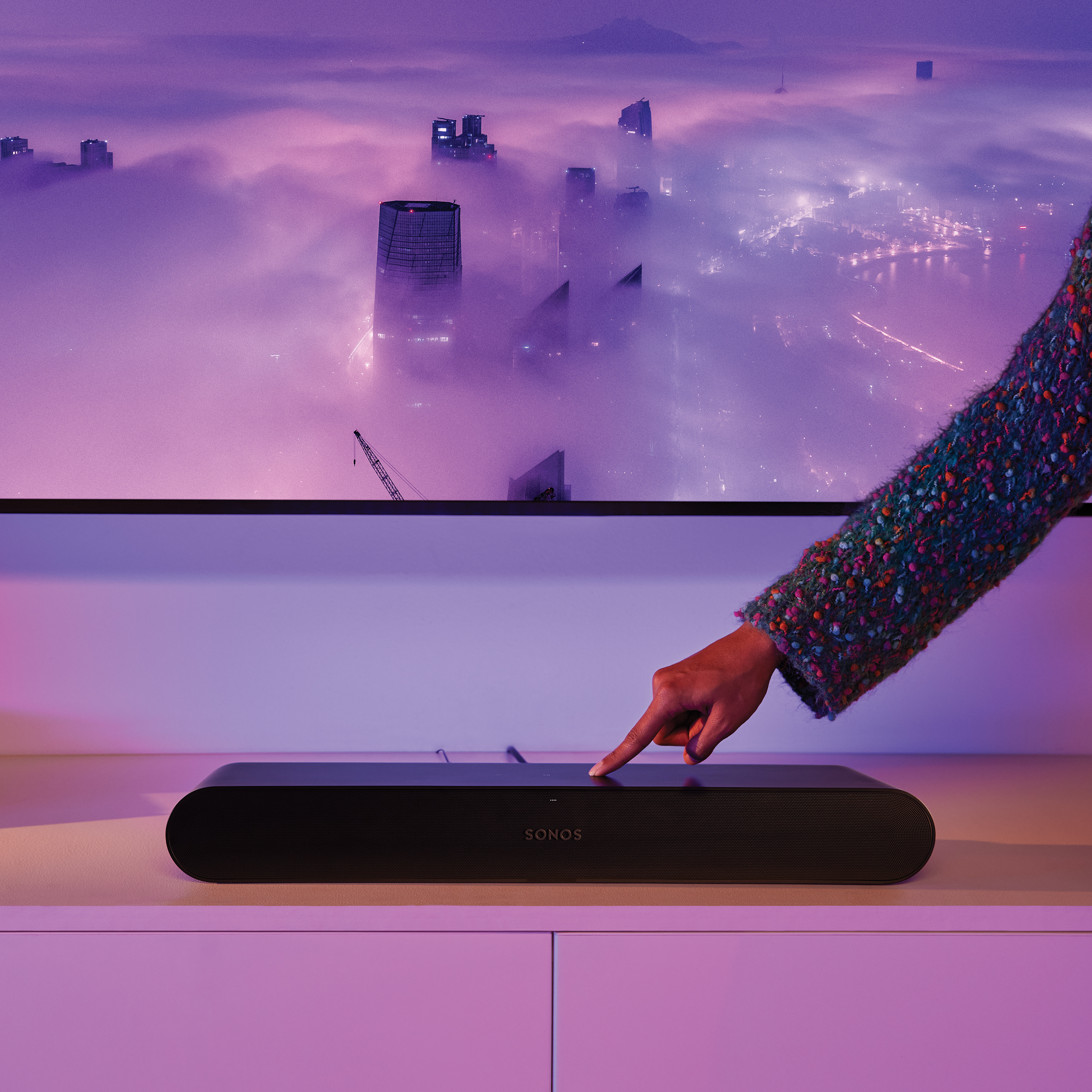 Sonos Ray -soundbar, musta