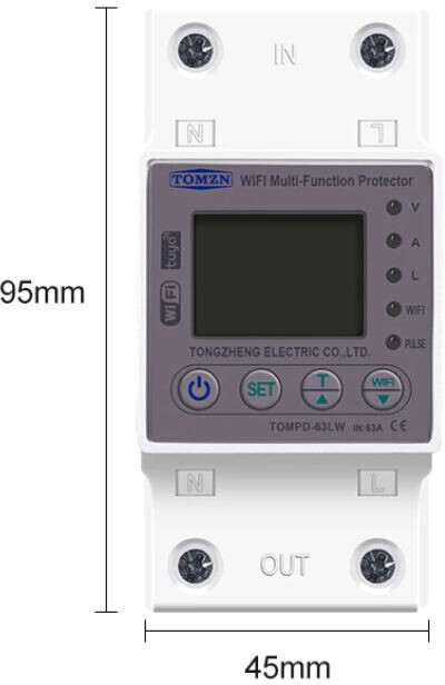 TOMZN PD-63LW WiFi-ohjattava älyrele