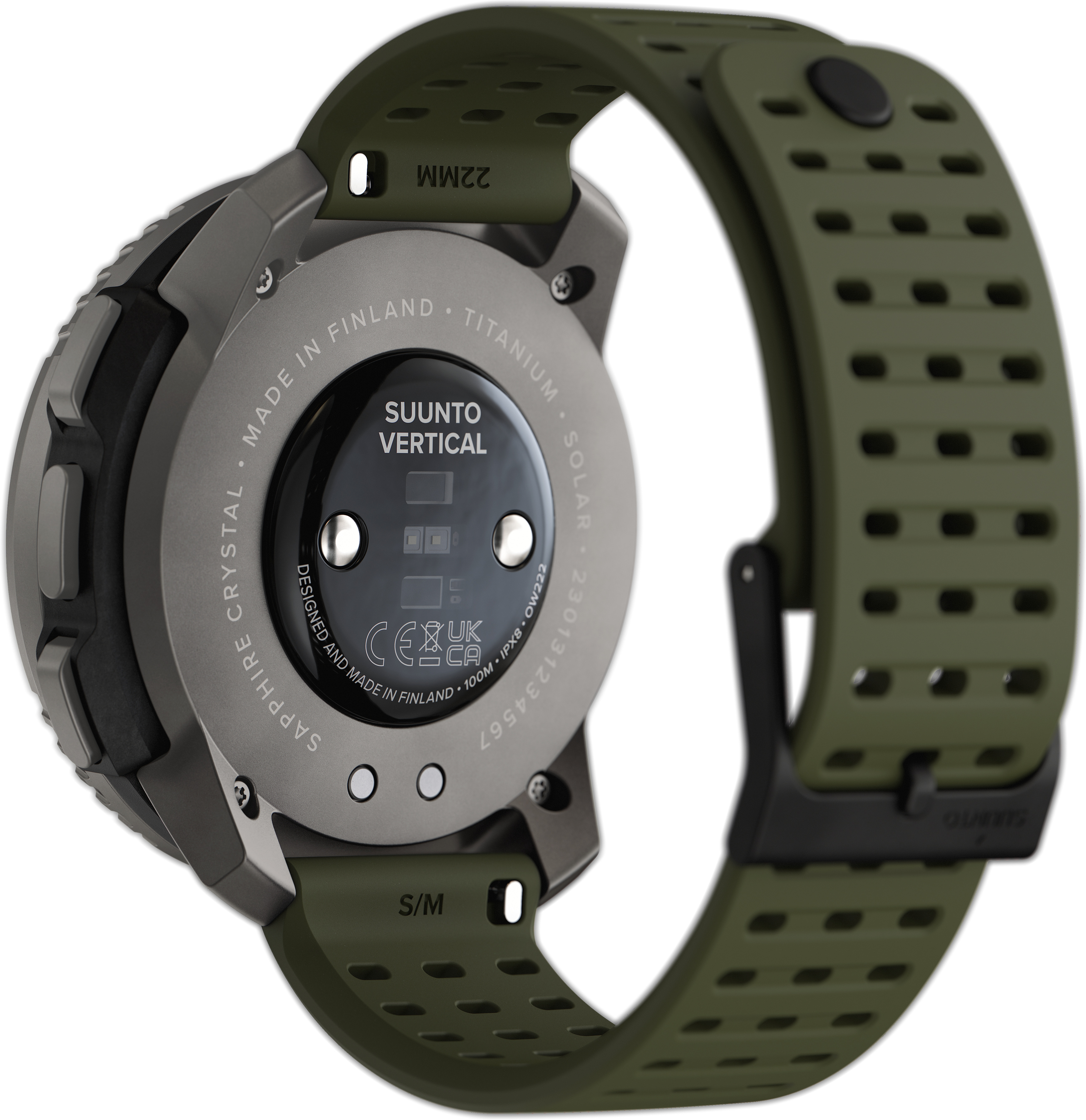 Suunto Vertical Titanium Solar -urheilukello, Forest