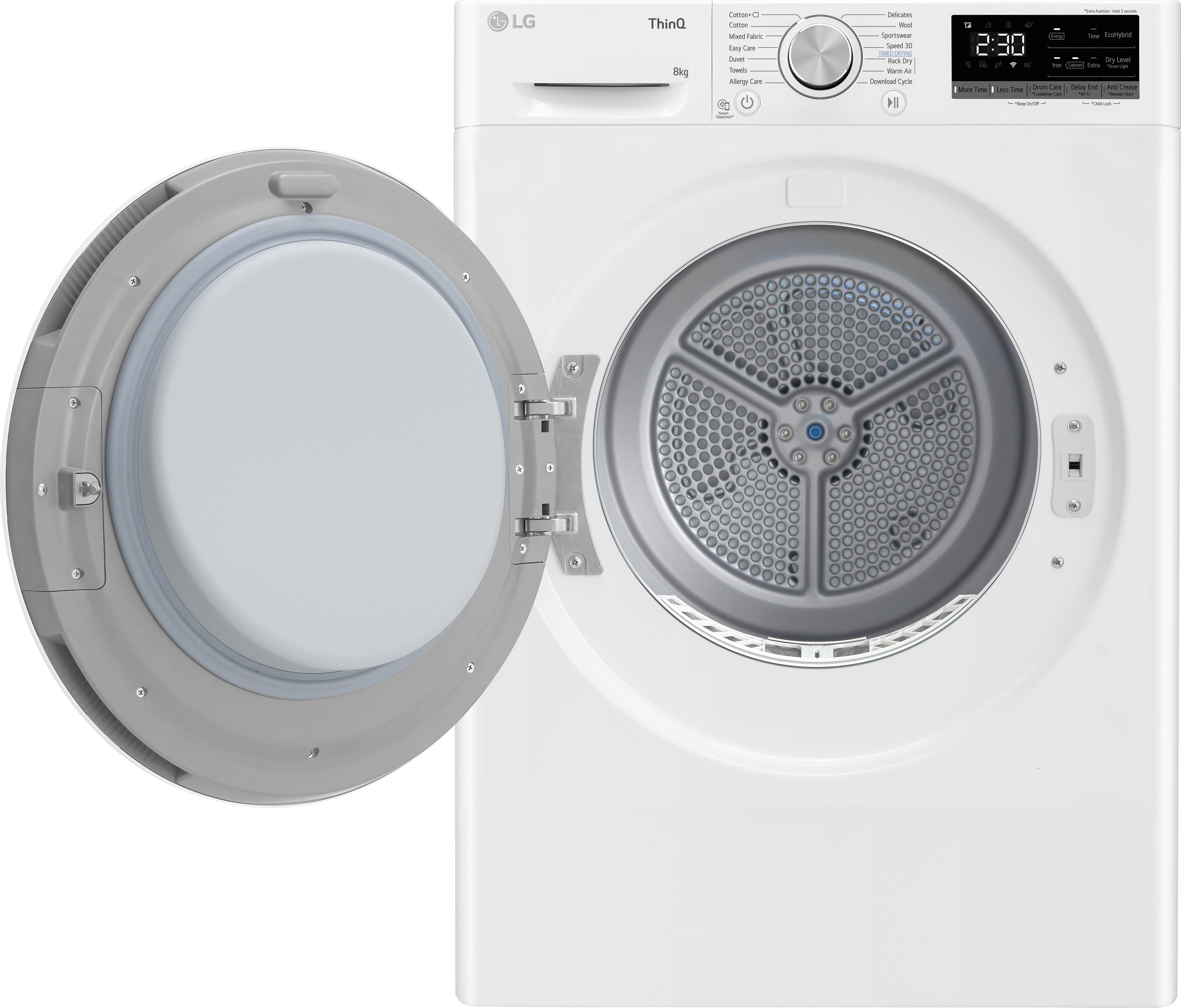 LG RH80V5AV0N kuivausrumpu