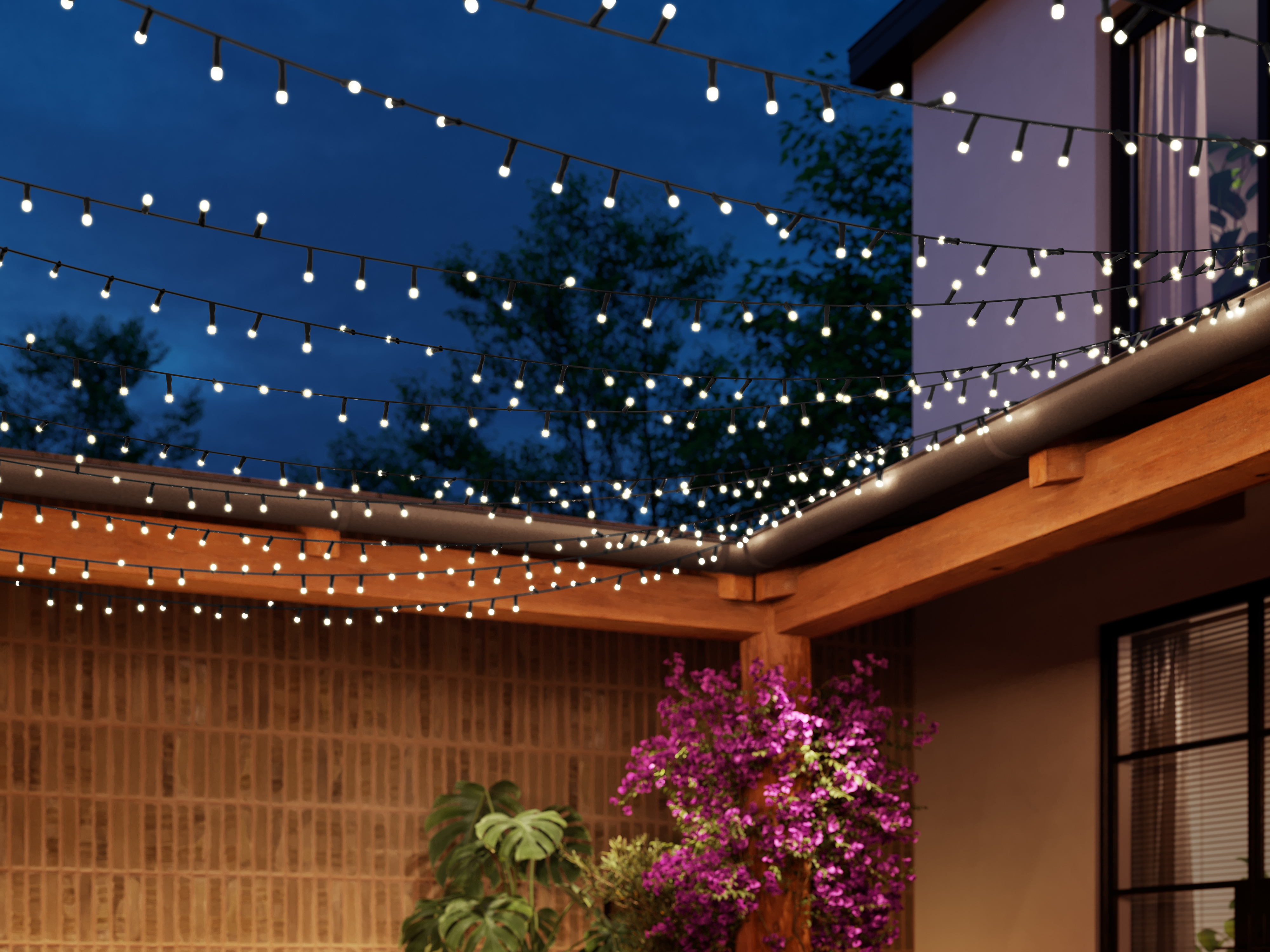 Philips HUE Festavia valosarja, 250 lediä