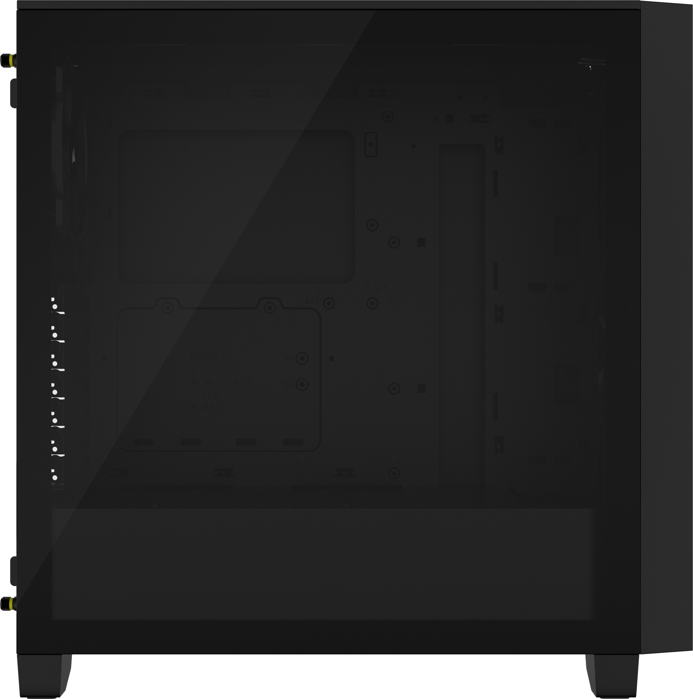 Corsair 3000D RGB Airflow Mid Tower ATX-kotelo ikkunalla, musta