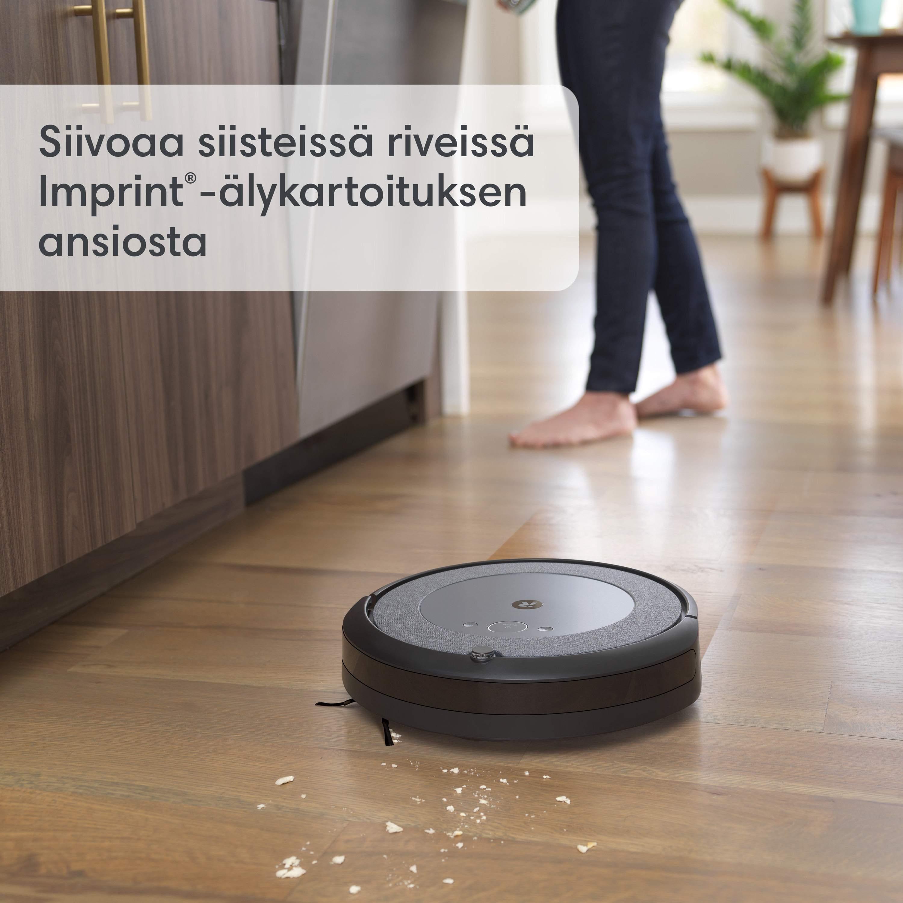 iRobot Roomba Combo i5+ -robotti-imuri tyhjennysasemalla