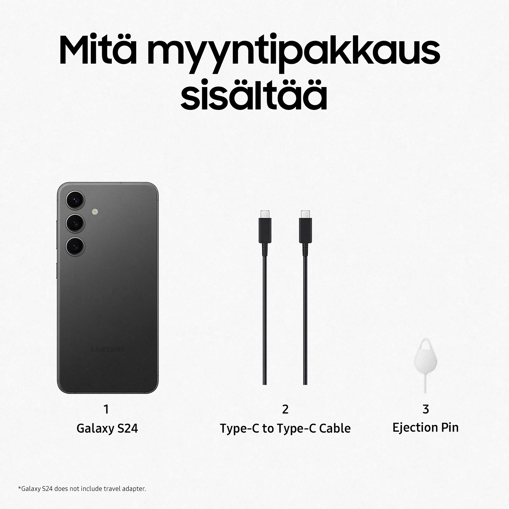 Samsung Galaxy S24 5G -puhelin, 128/8 Gt, Onyx Black 9 Samsung Galaxy S24 5G -puhelin, 128/8 Gt, Onyx Black - Image 9