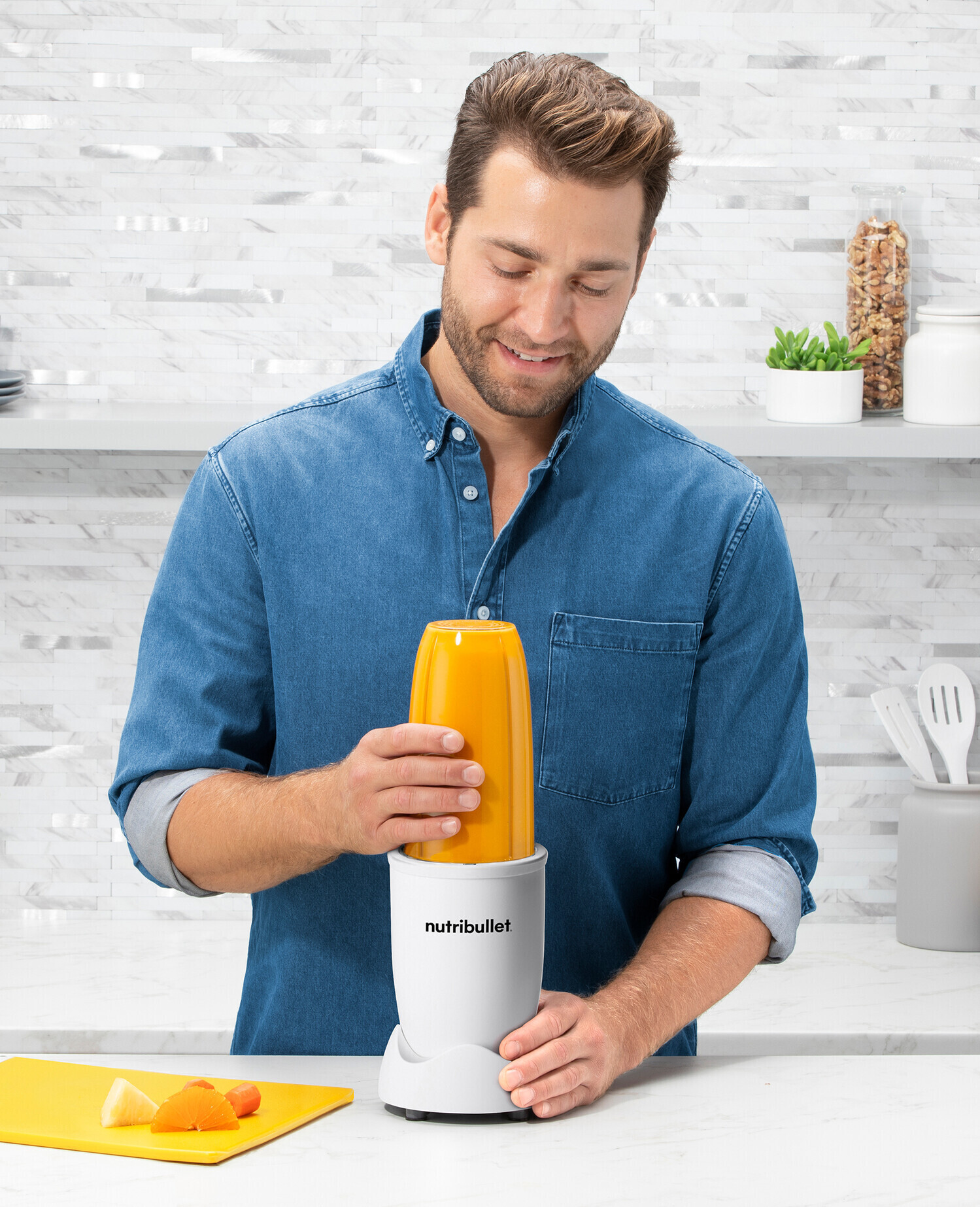 Nutribullet Pro tehosekoitin, valkoinen