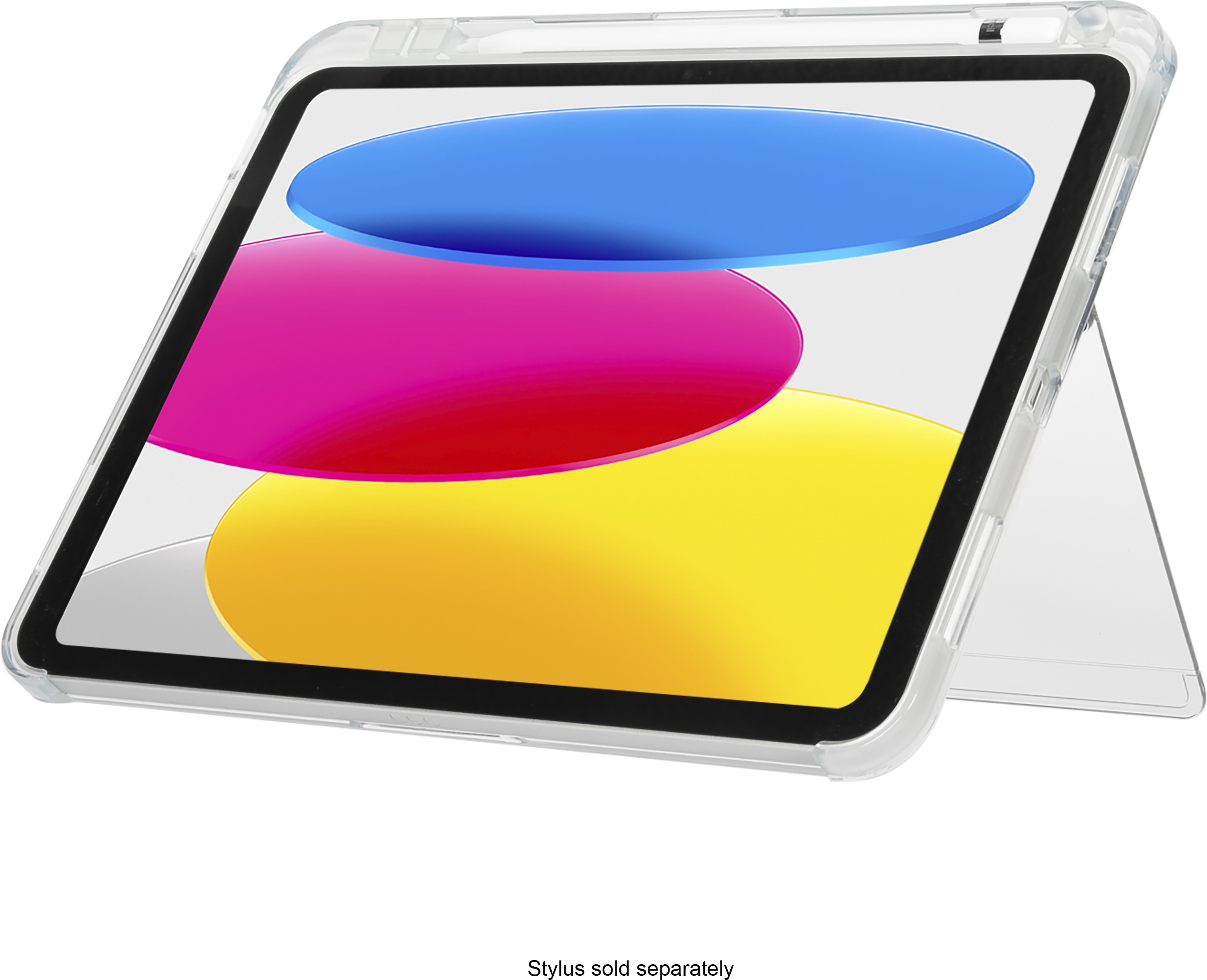 Targus Click-In Kickstand Clear -suojakotelo, Apple iPad 10,9", läpinäkyvä