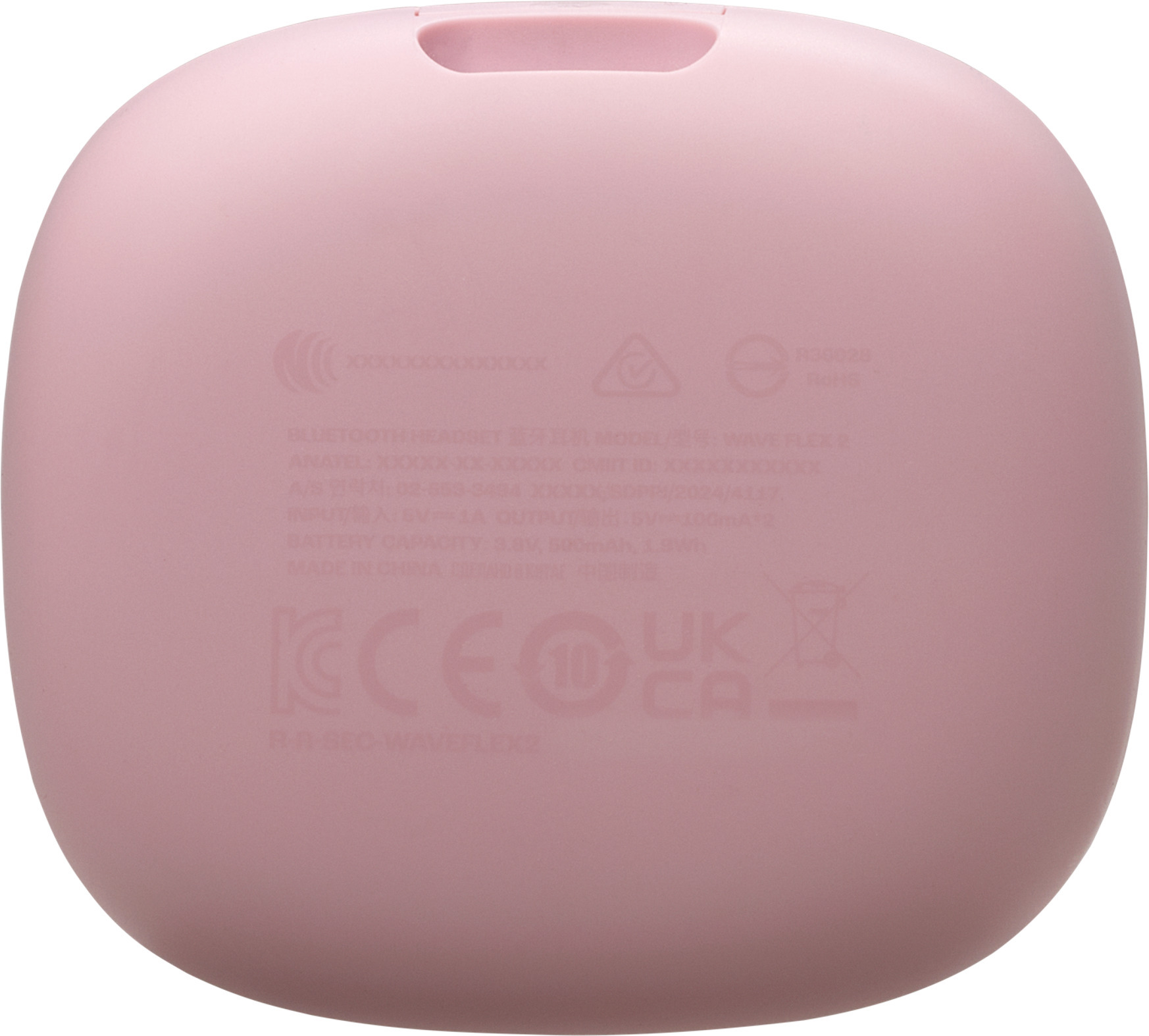 JBL Wave Flex 2 nappikuulokkeet, pinkki