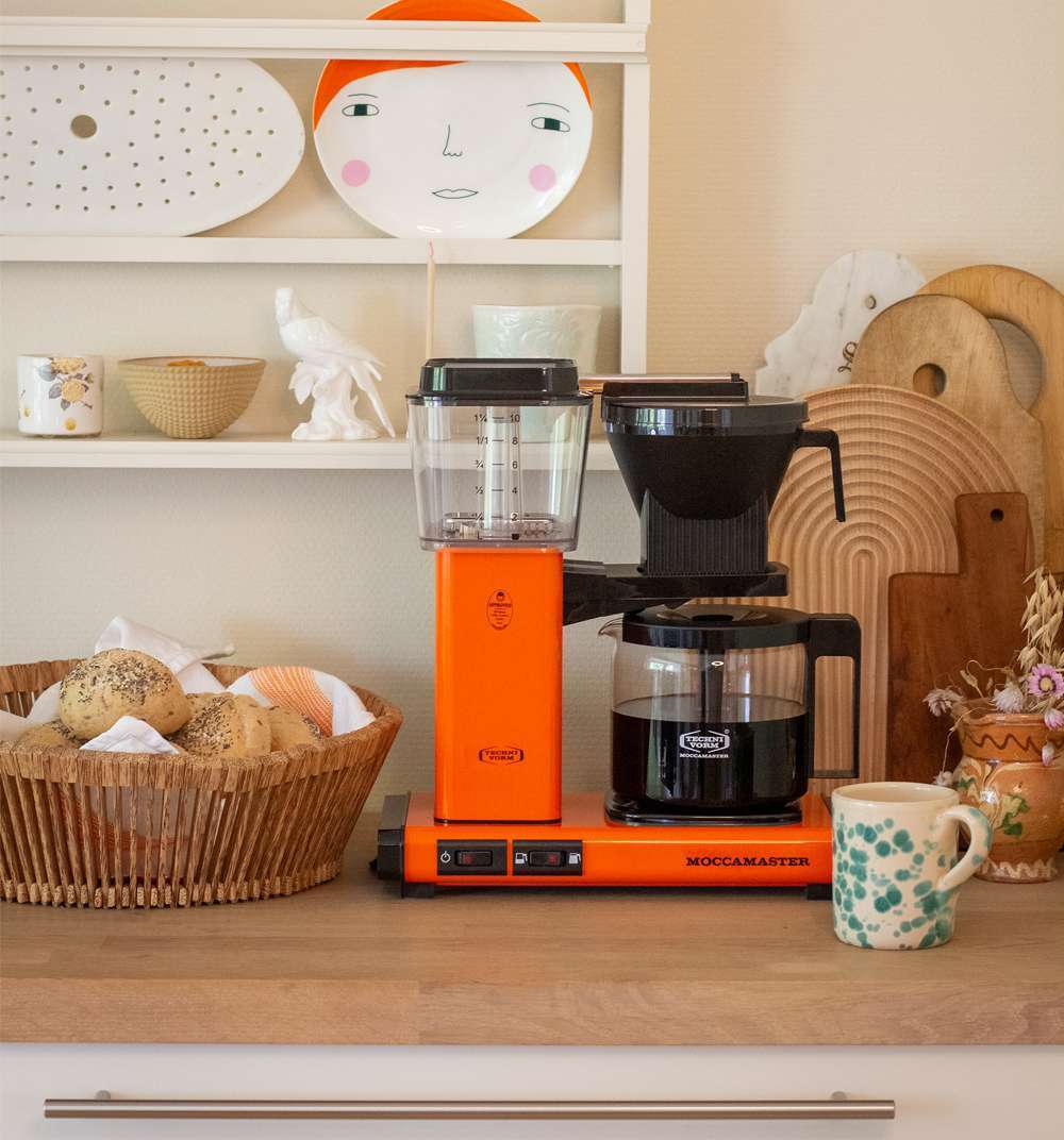 Moccamaster Optio kahvinkeitin, orange