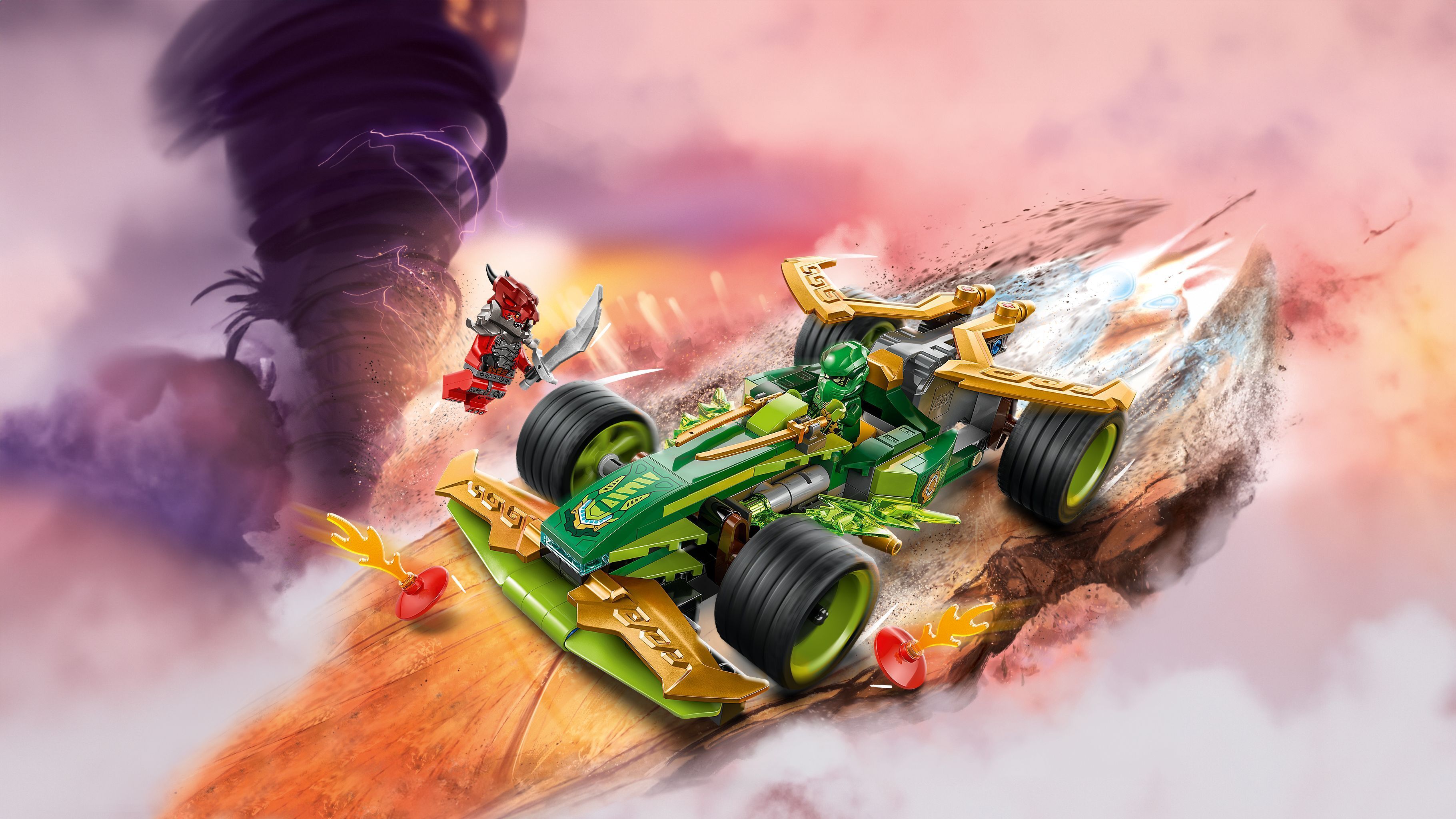 LEGO Ninjago 71828 – Lloydin vetomoottorikilpa-auto
