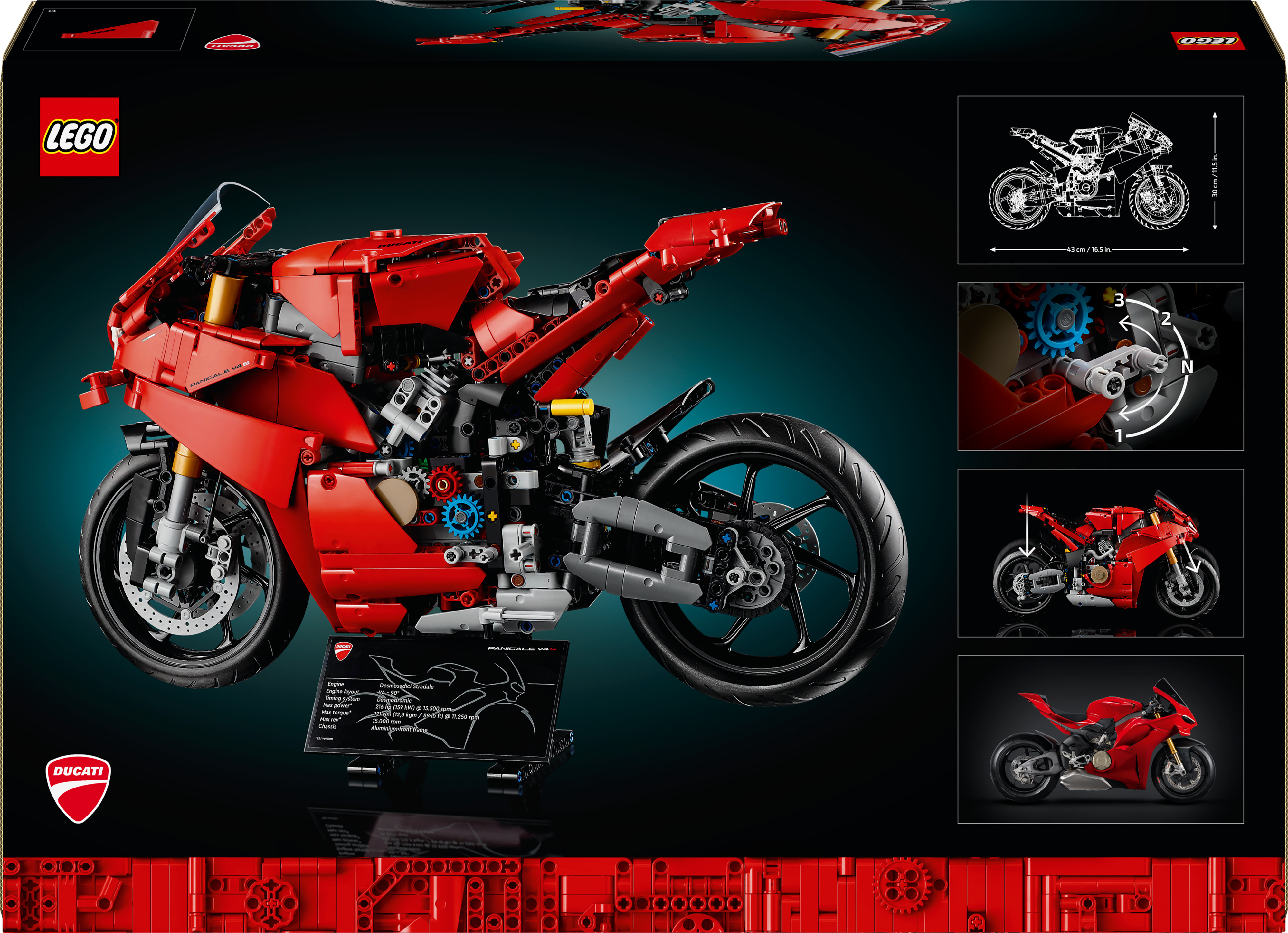 LEGO Technic 42202 – Ducati Panigale V4 S ‑moottoripyörä