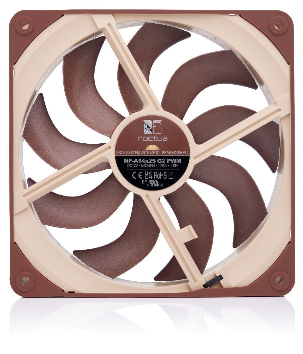 Noctua NF-A14x25 G2 PWM kotelotuuletin, 140 mm