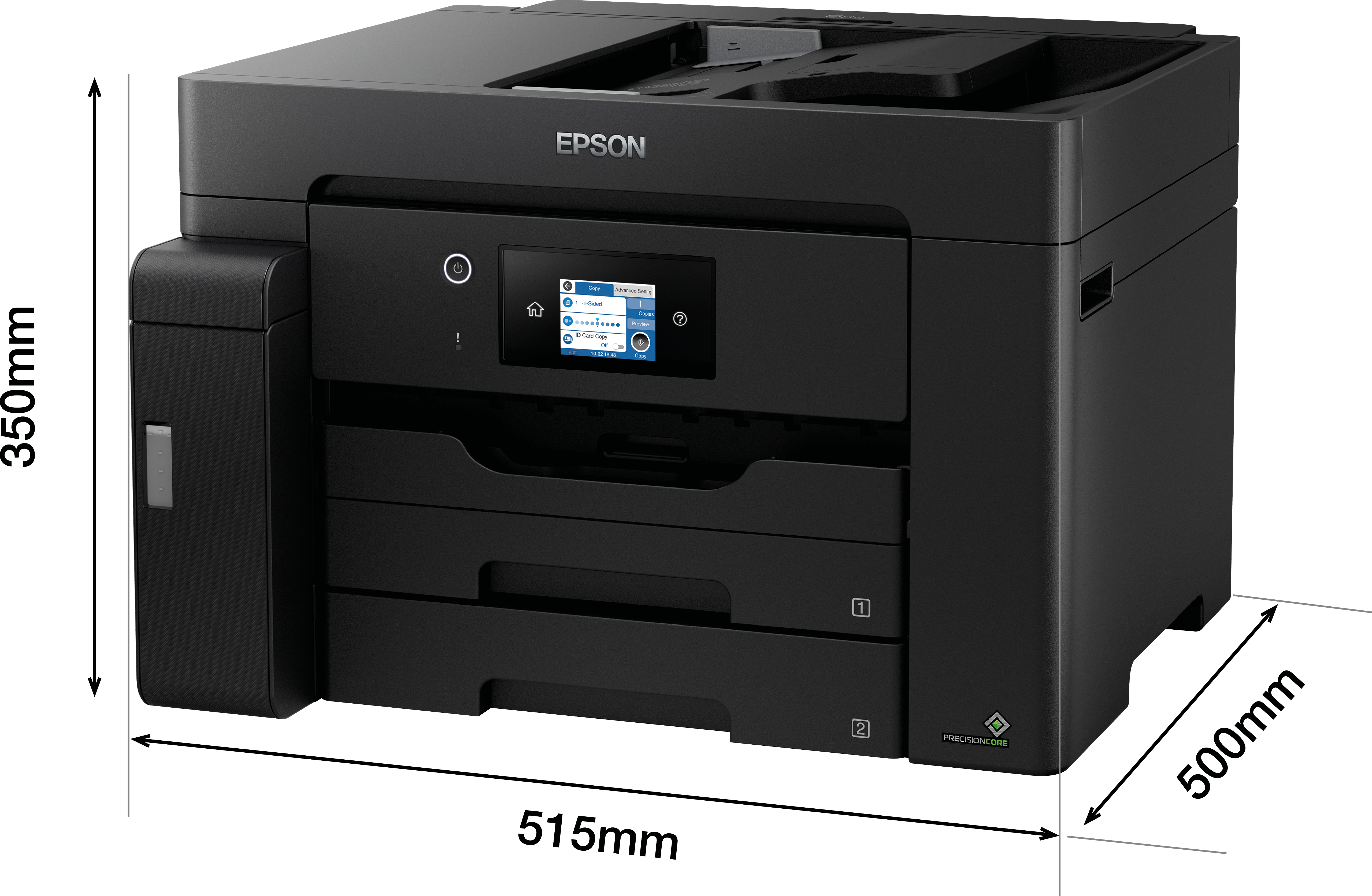 Epson EcoTank ET-M16600 A3-mustavalkomonitoimitulostin