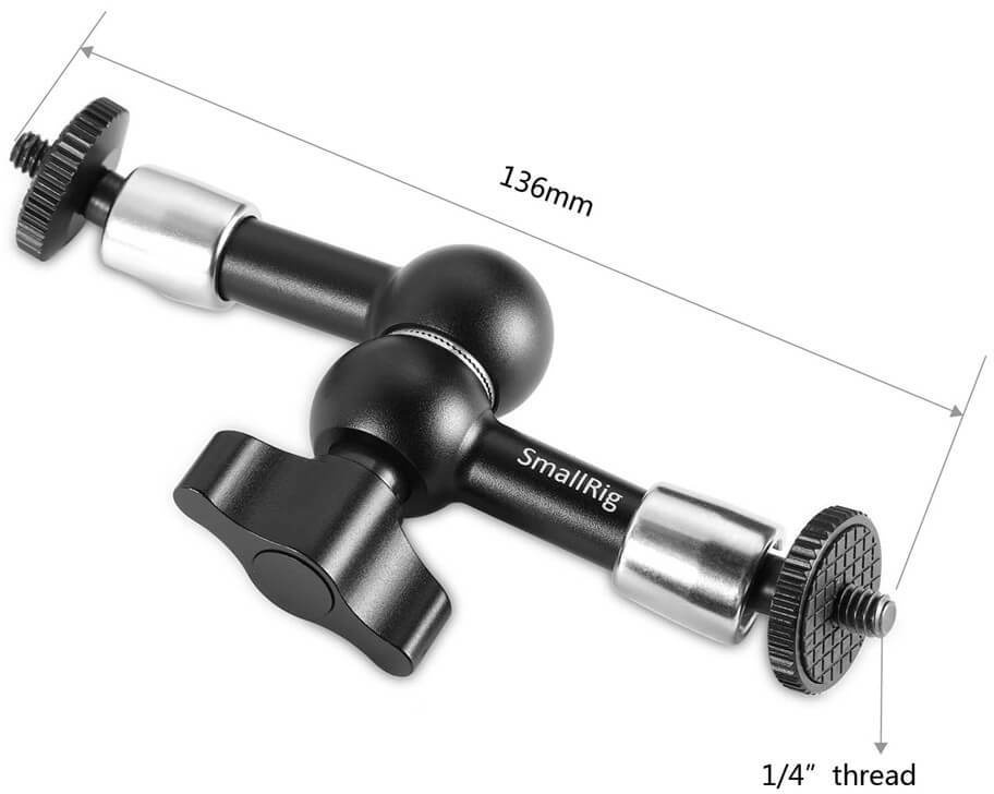 SmallRig 2065 5,5" -nivelletty varsi
