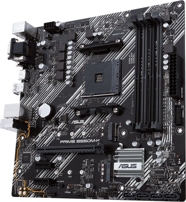 Asus Prime B550M-K AM4 microATX-emolevy