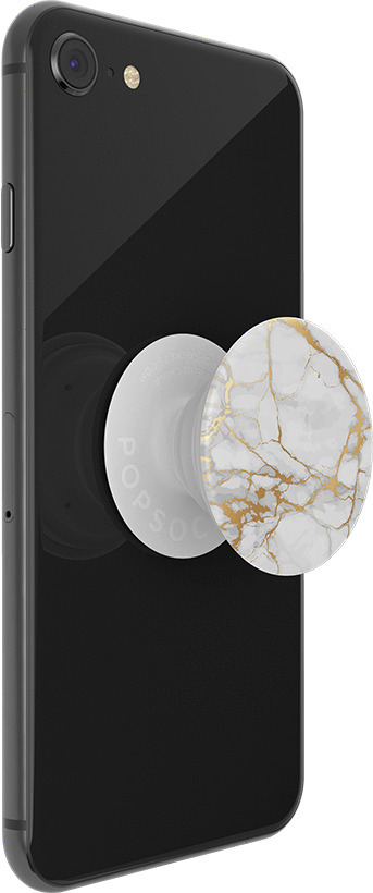 PopSockets PopGrip -puhelinpidike, Gold Lutz Marble