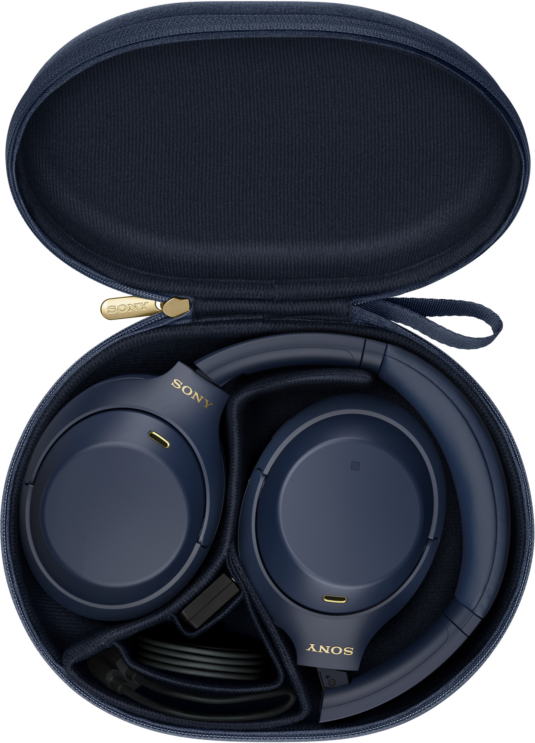Sony WH-1000XM4 -Bluetooth-vastamelukuulokkeet, sininen