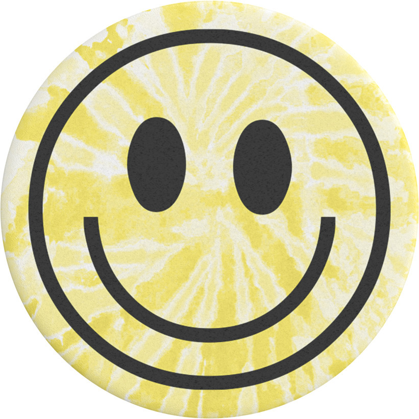 PopSockets PopGrip -puhelinpidike, Tie Dye Smiley