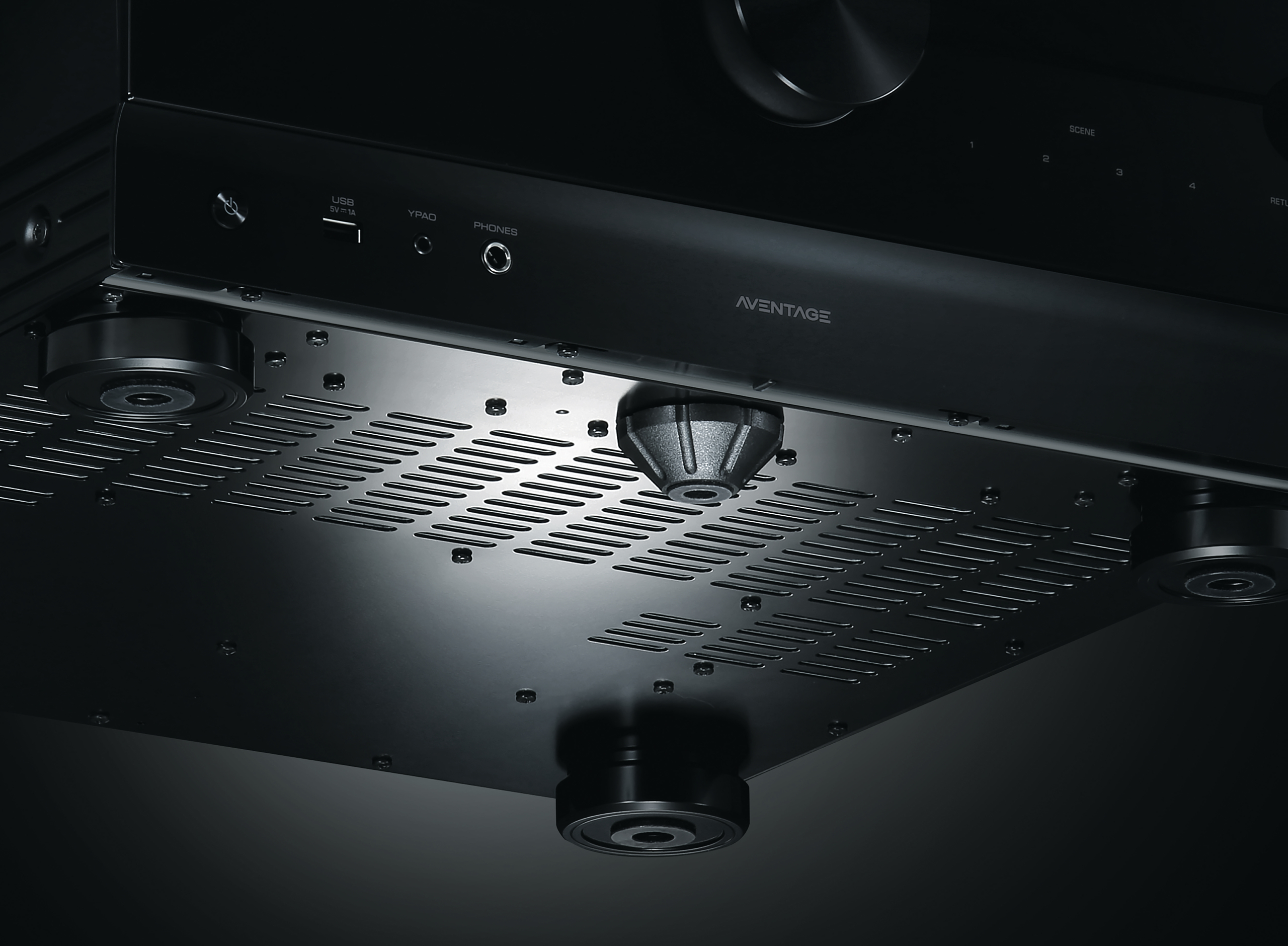Yamaha RX-A6A AVENTAGE -9.2 AV-viritinvahvistin, musta