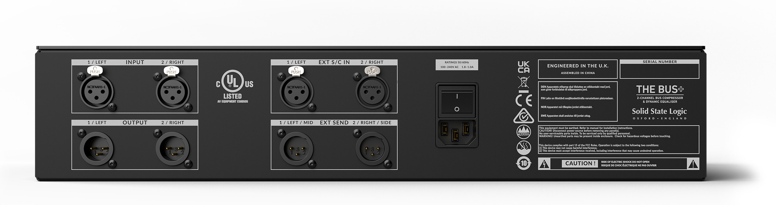 SSL The Bus+ -ääniprosessori