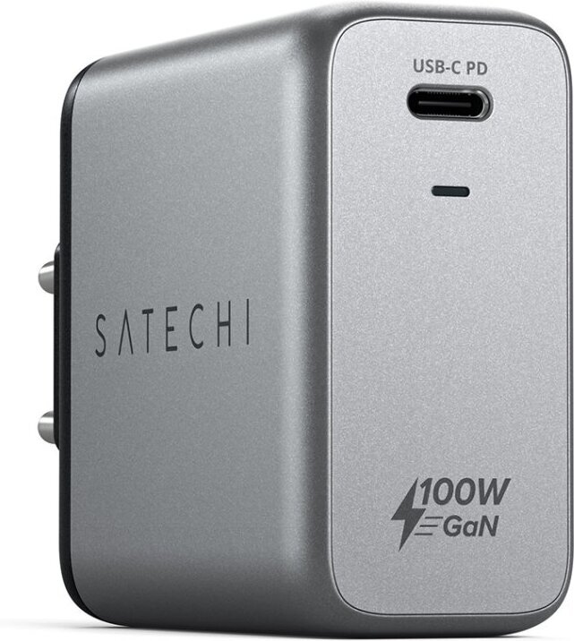 Satechi 100W GaN PD charger USB-C -virtalähde