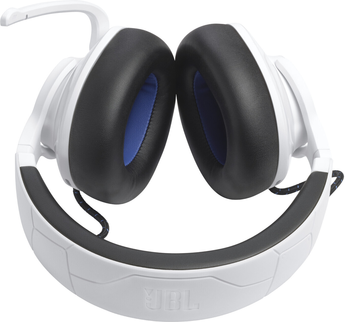 JBL Quantum 910P langattomat pelikuulokkeet, sinivalkoinen