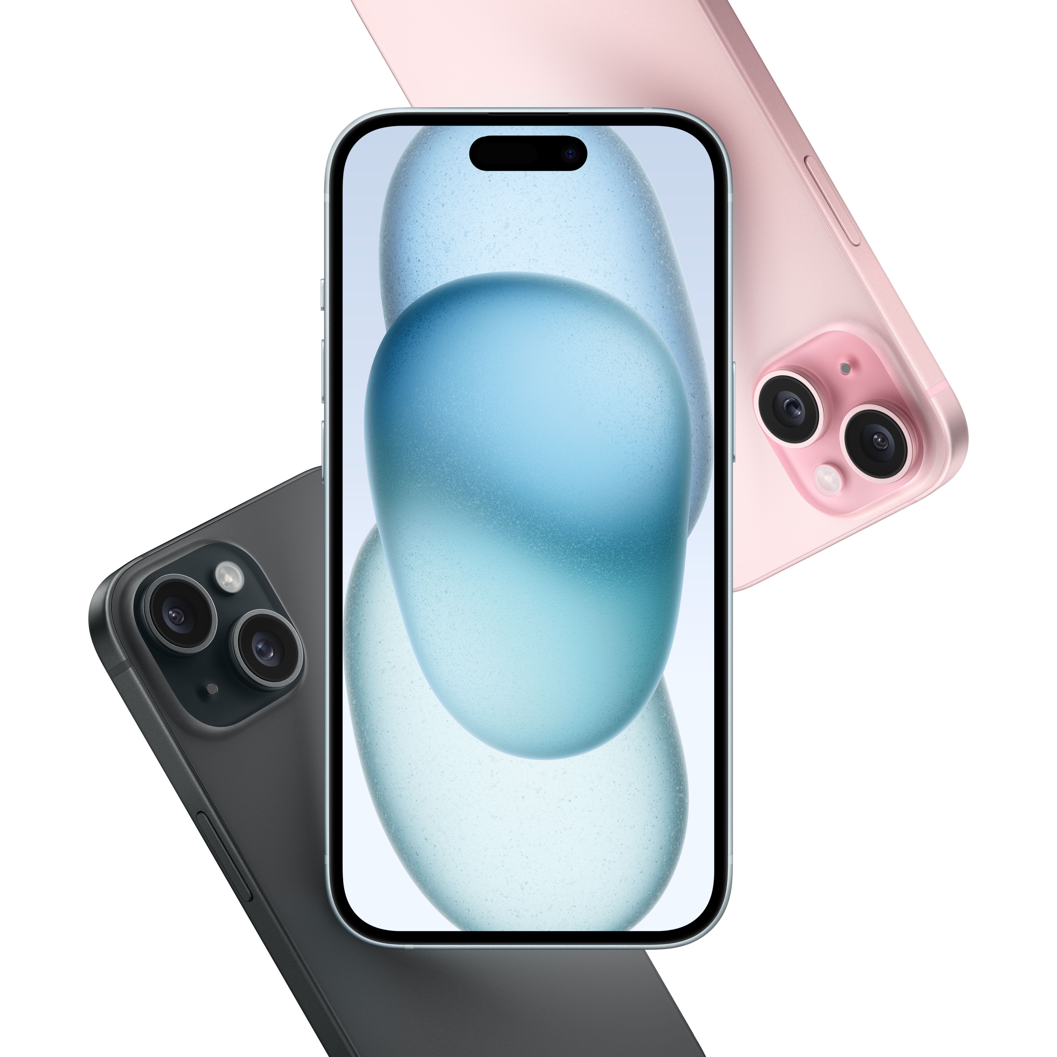 Apple iPhone 15 Plus 128 Gt -puhelin, pinkki (MU103)