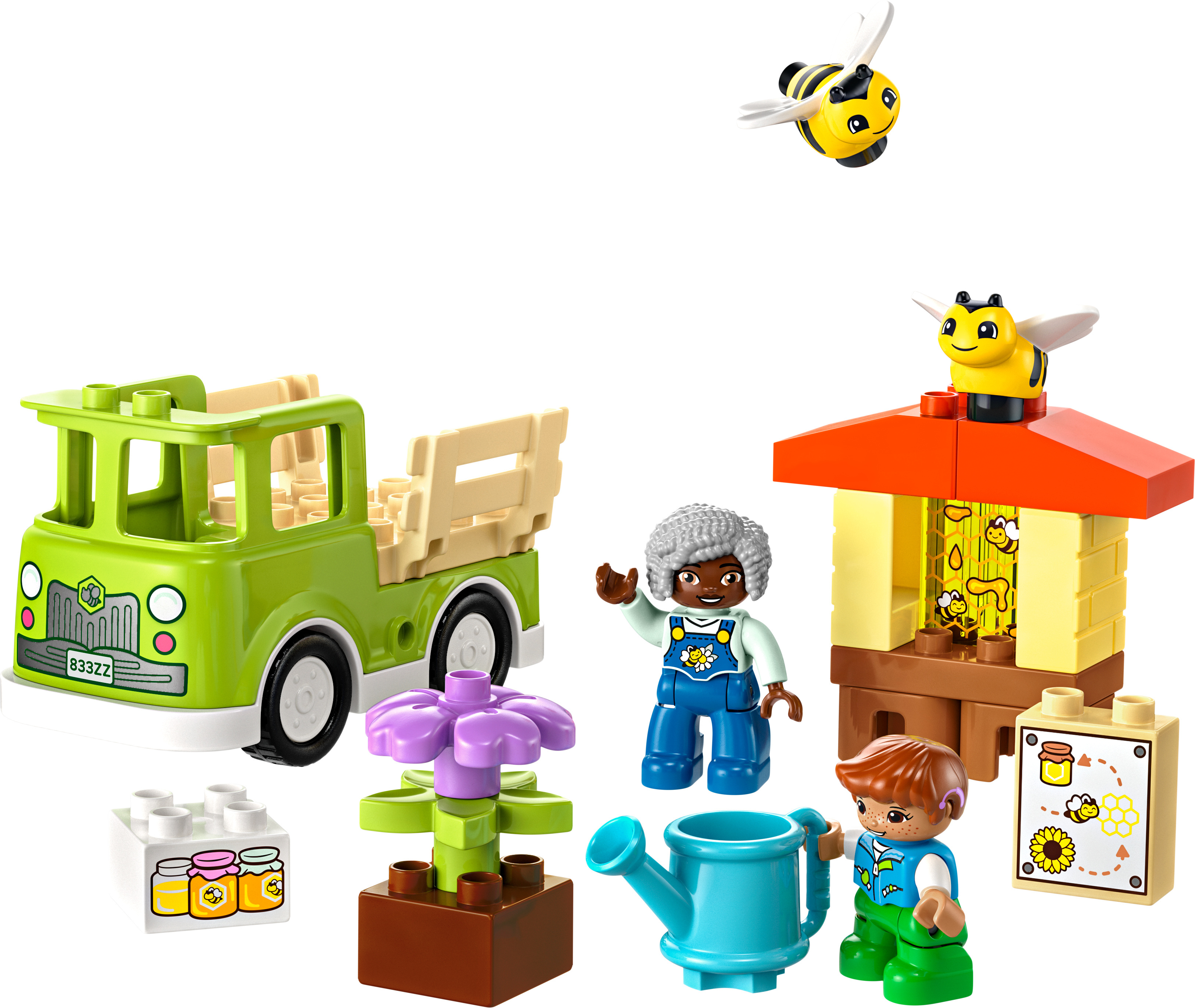 LEGO DUPLO Town 10419  - Mehiläisten ja mehiläispesän hoitoa