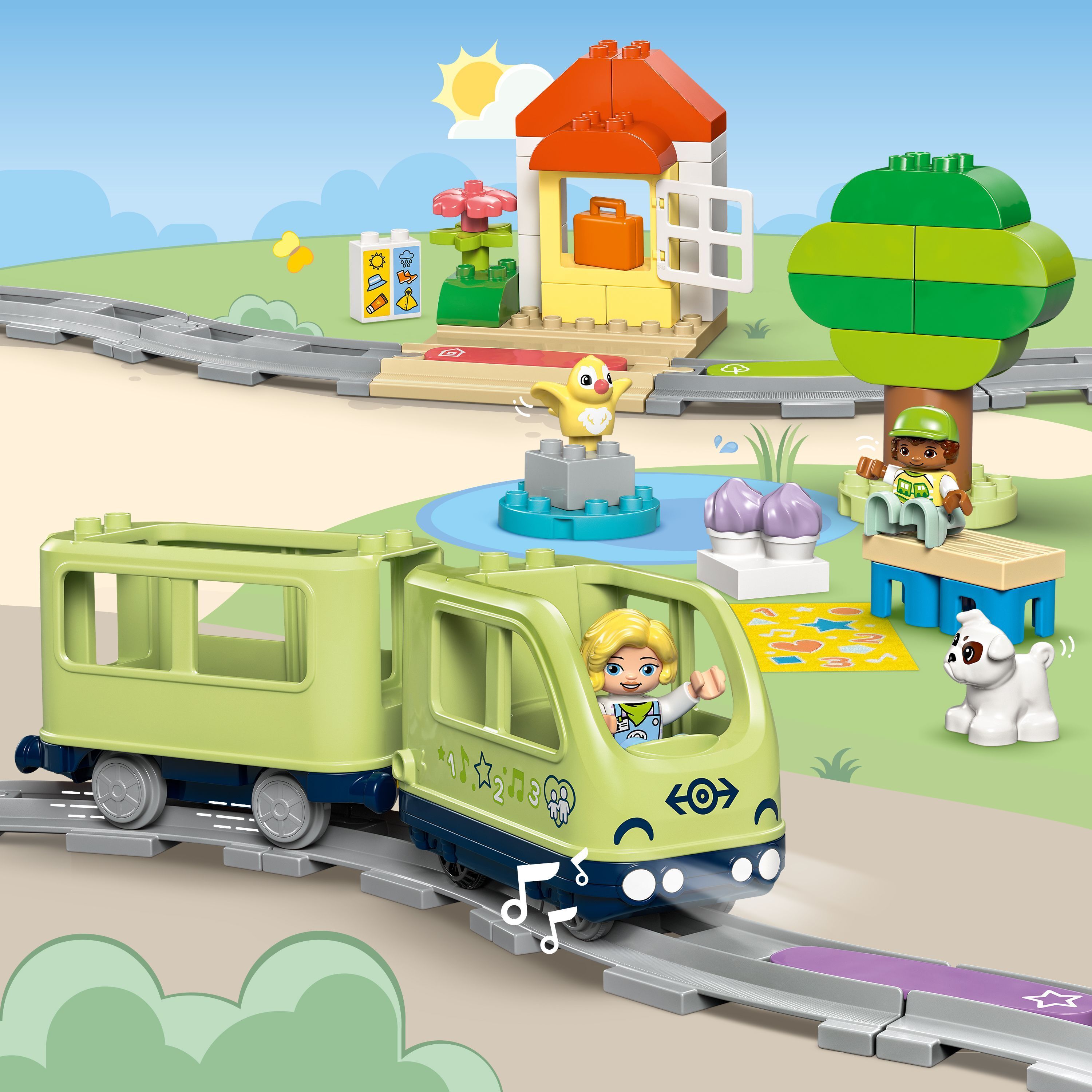 LEGO DUPLO Town 10427 – Interaktiivinen seikkailujuna