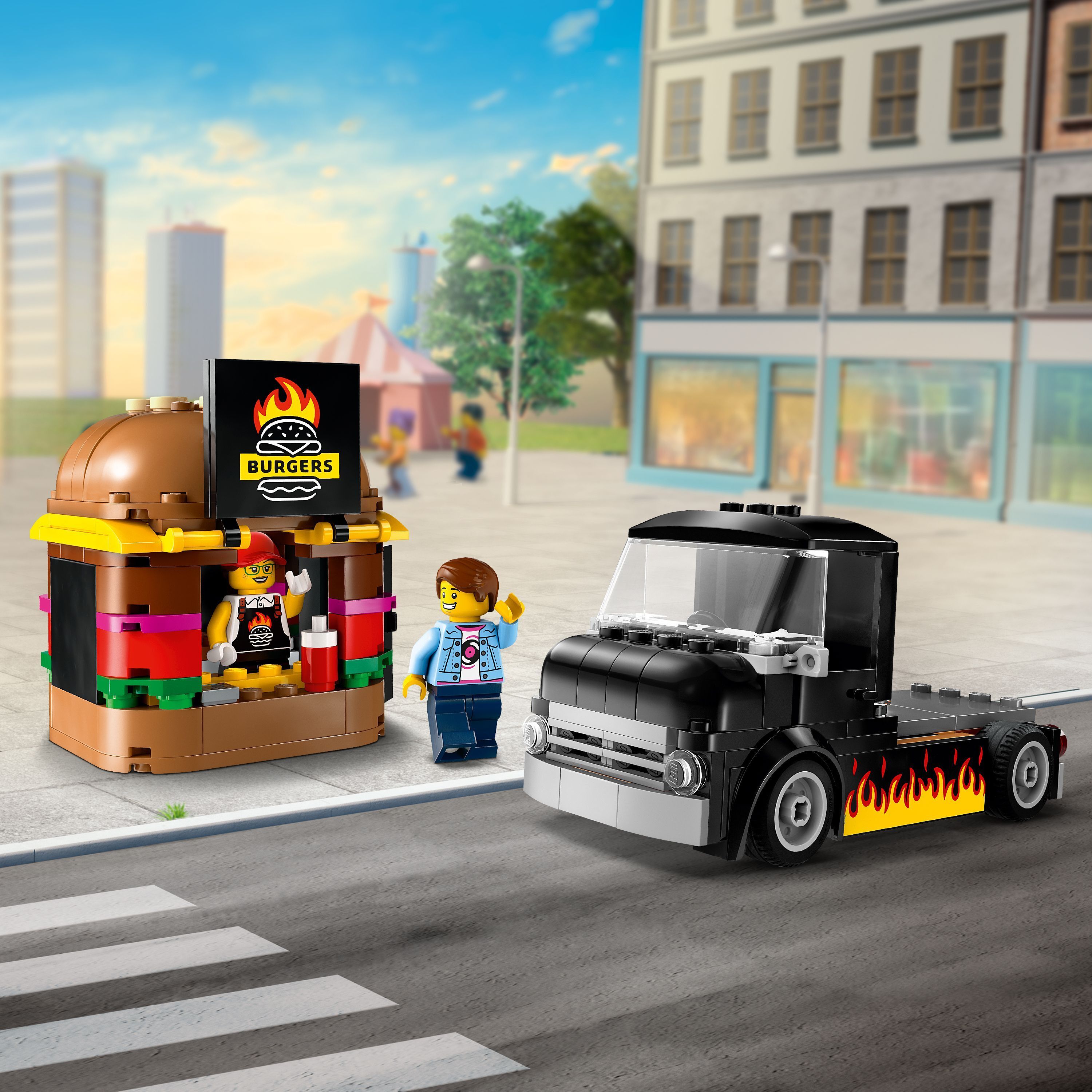 LEGO City Great Vehicles 60404  - Hampurilaisauto
