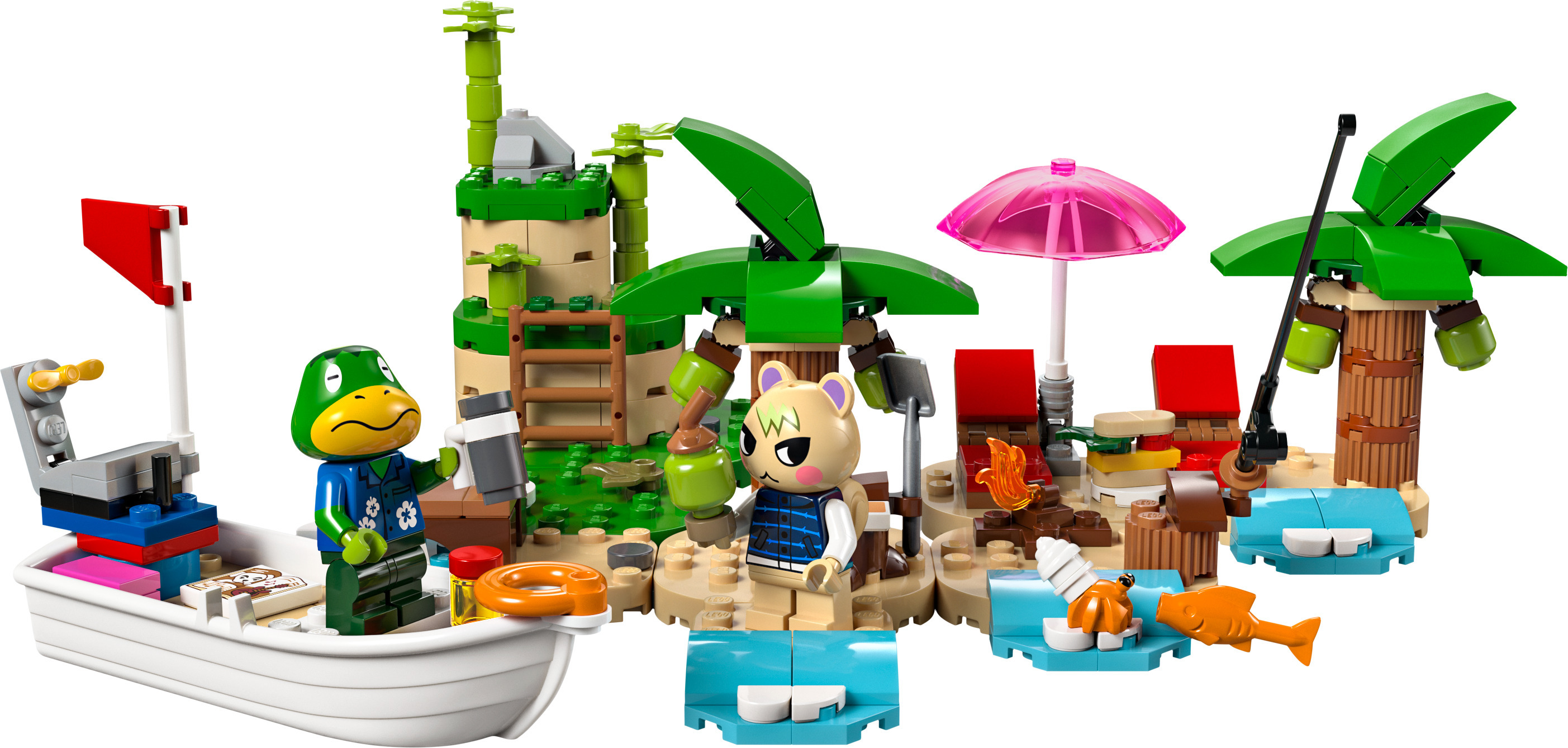 LEGO Animal Crossing 77048  - Kapp'n veneretkellä saarelle
