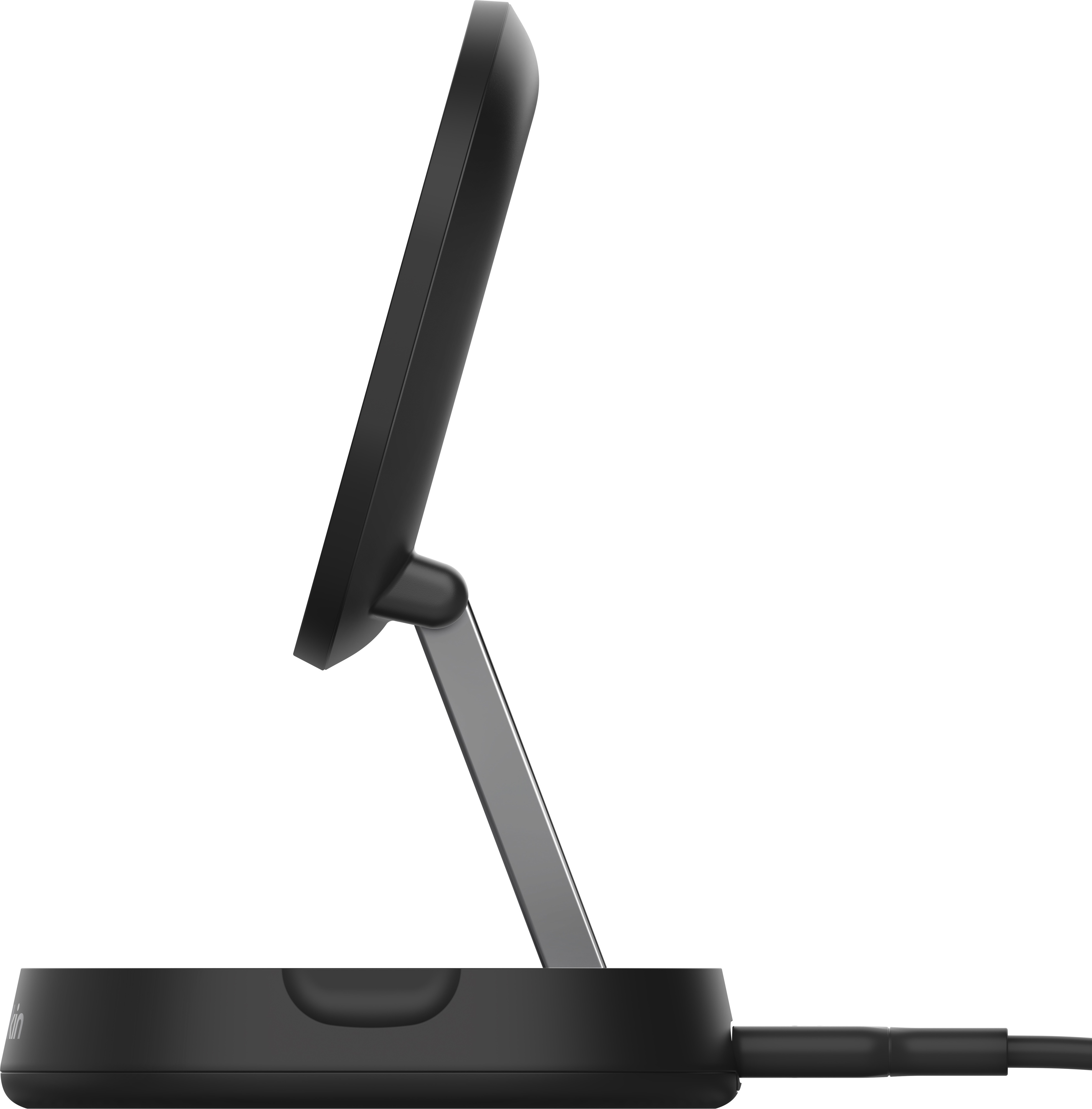 Belkin BoostCharge Pro -taitettava Qi2-latausalusta, musta