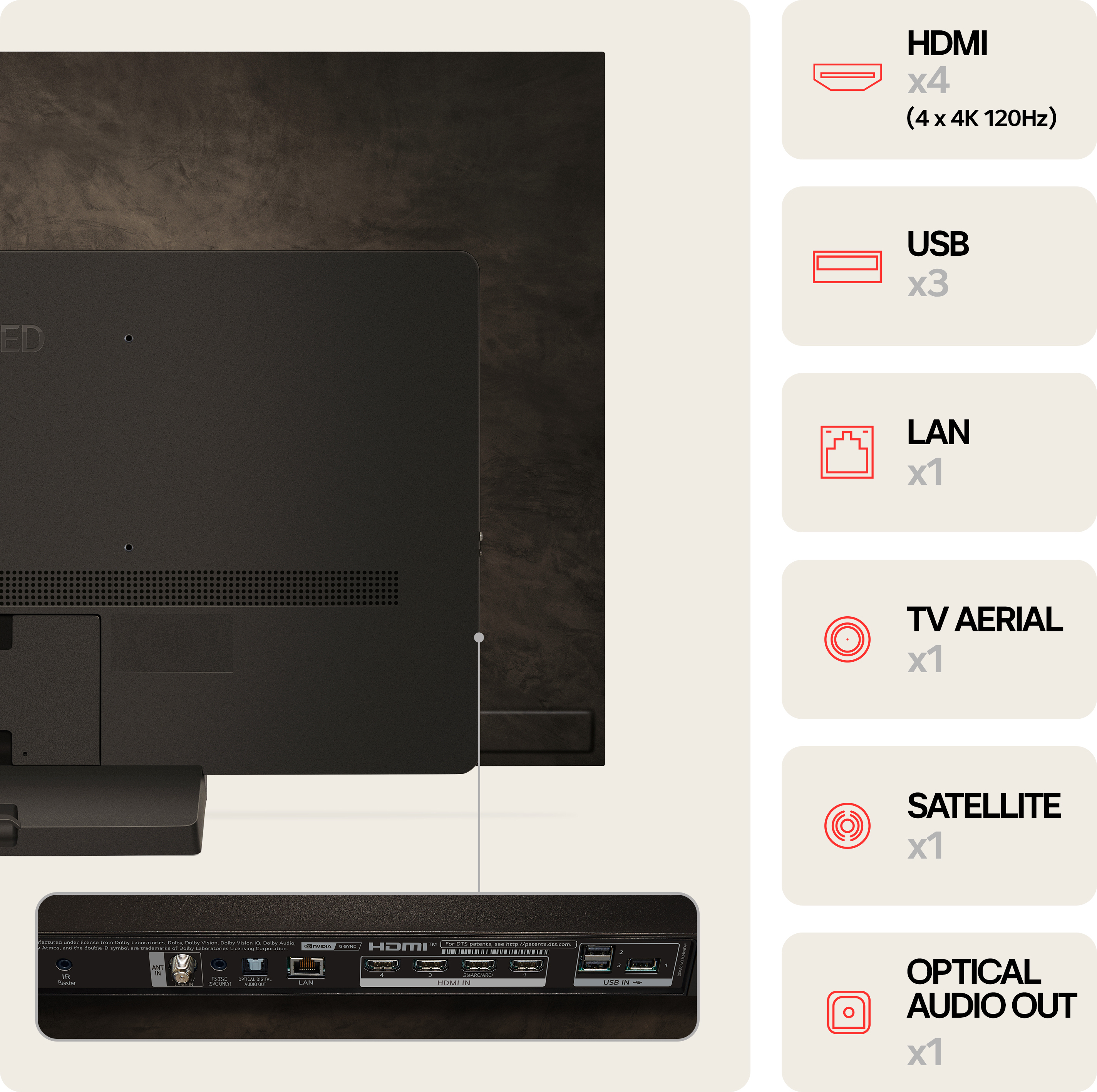 LG 55'' OLED evo C4 – 4K TV