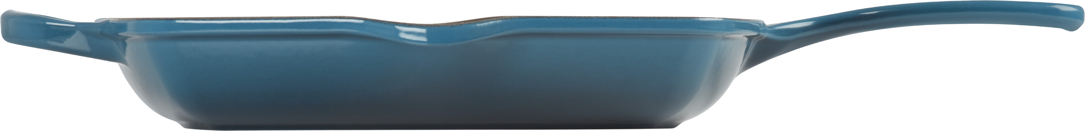 Le Creuset Signature -valurautapannu puukahvalla, 28 cm, Matte Black
