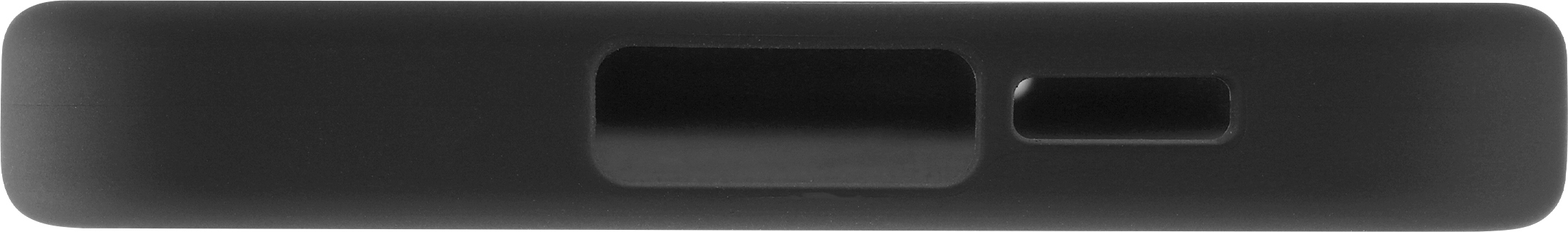 FoneKit Liquid Silicone -suojakuori, Samsung Galaxy A55, musta
