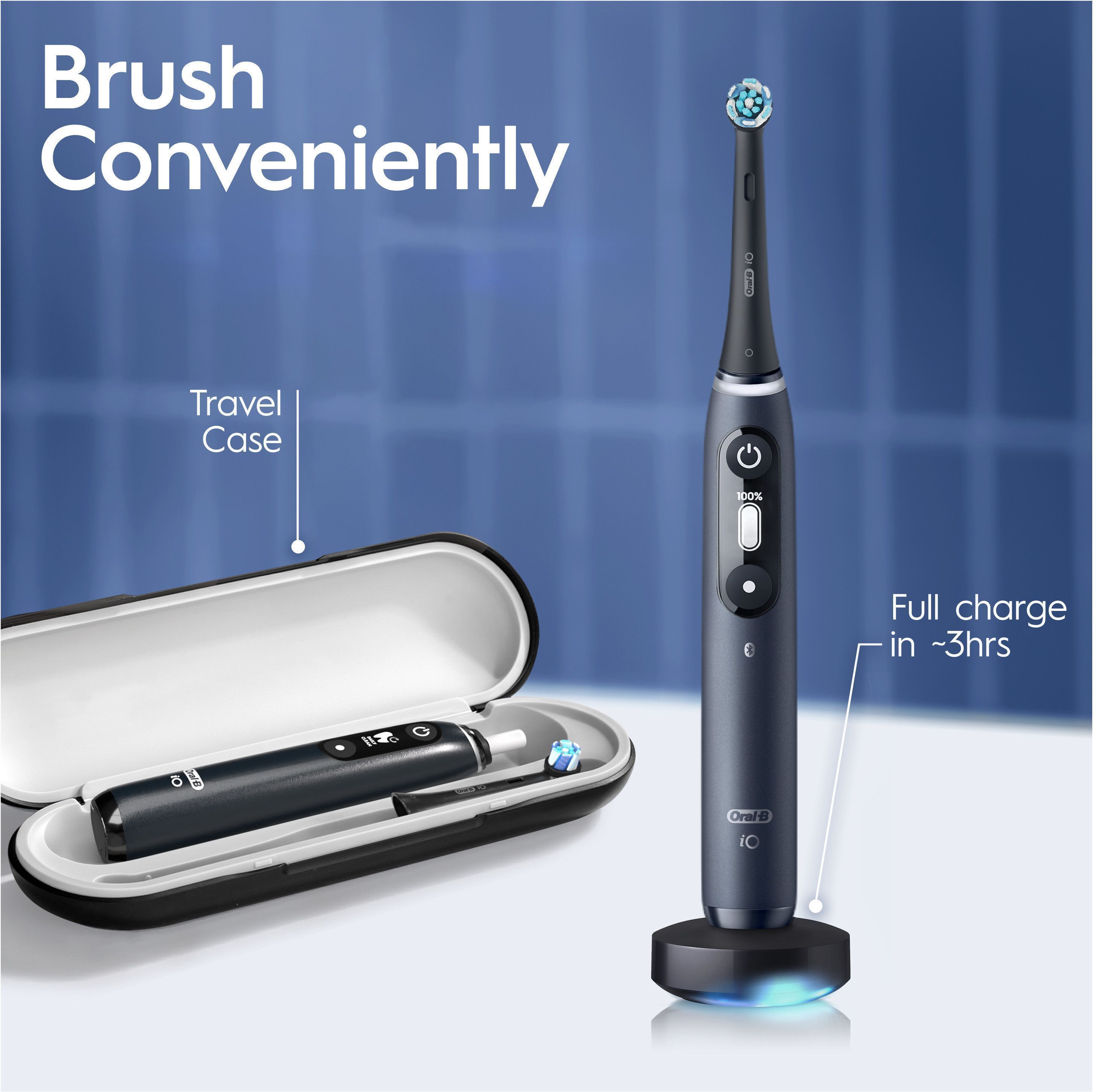 Oral-B iO Series 7s sähköhammasharja, musta