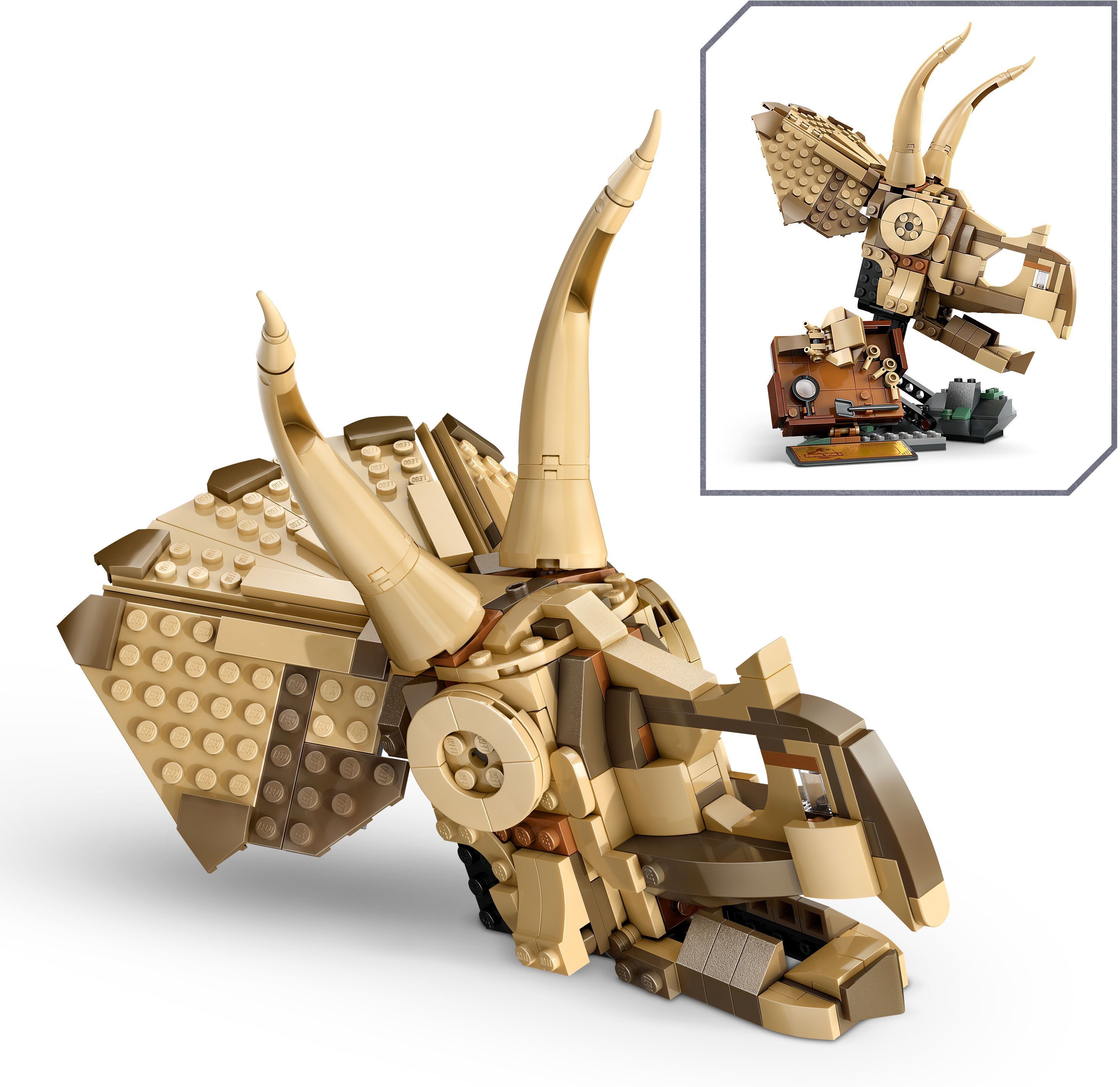 LEGO Jurassic World 76969 – Dinosaurusfossiilit: Triceratopsin kallo