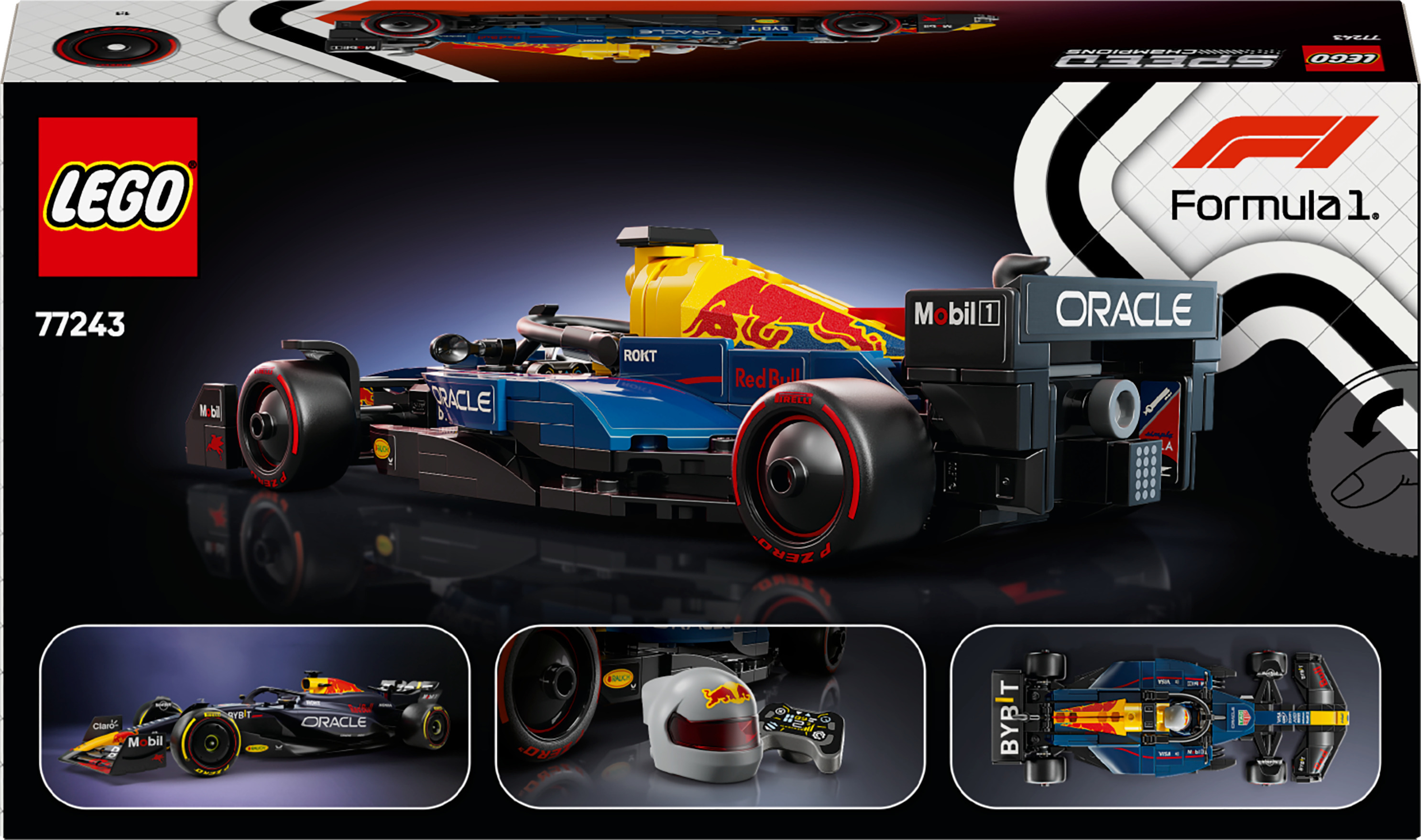 LEGO Speed Champions 77243 – Oracle Red Bull Racing RB20 F1 ‑kilpa-auto