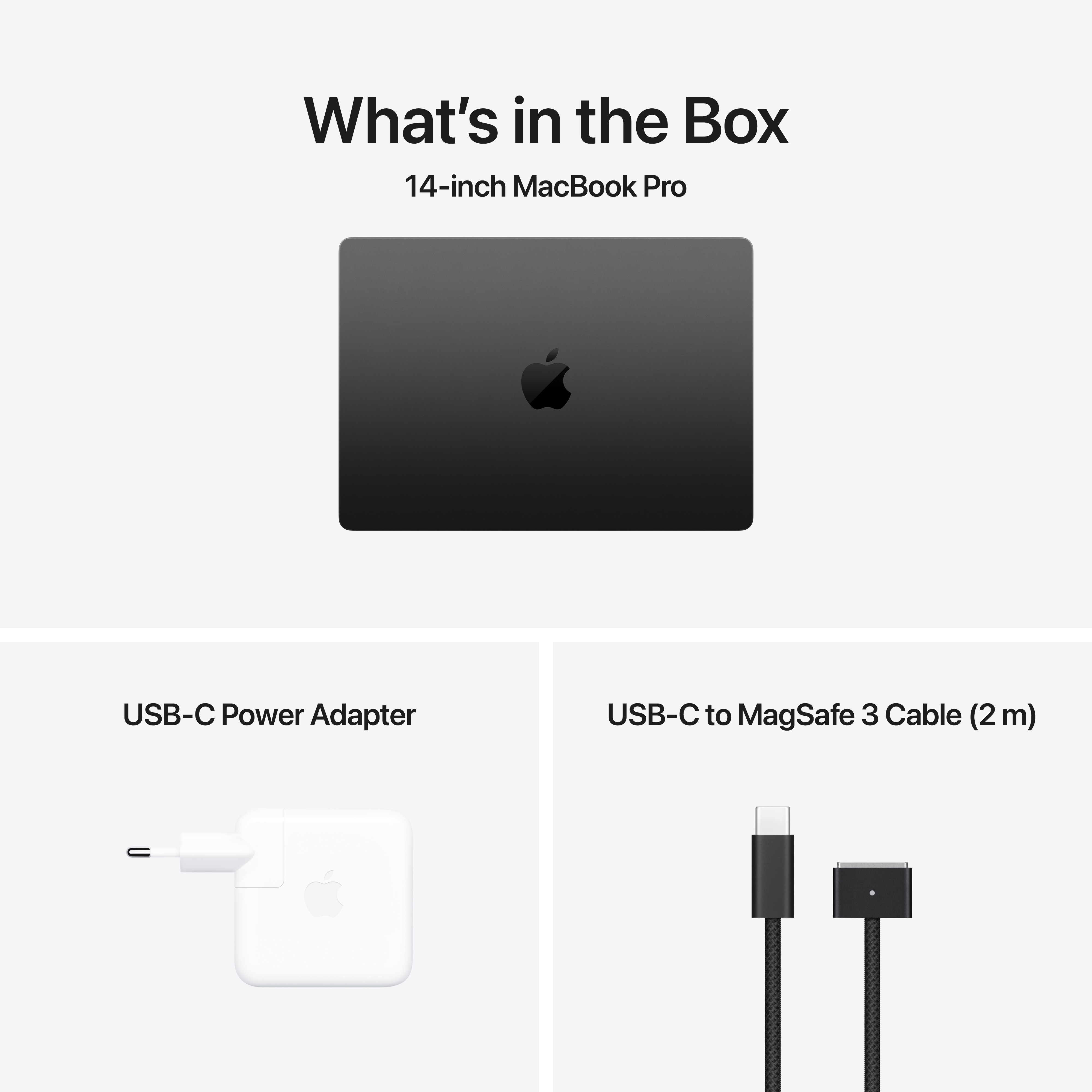 Apple MacBook Pro 14" M4 16 Gt, 1 Tt 2024 -kannettava, tähtimusta (MW2V3)
