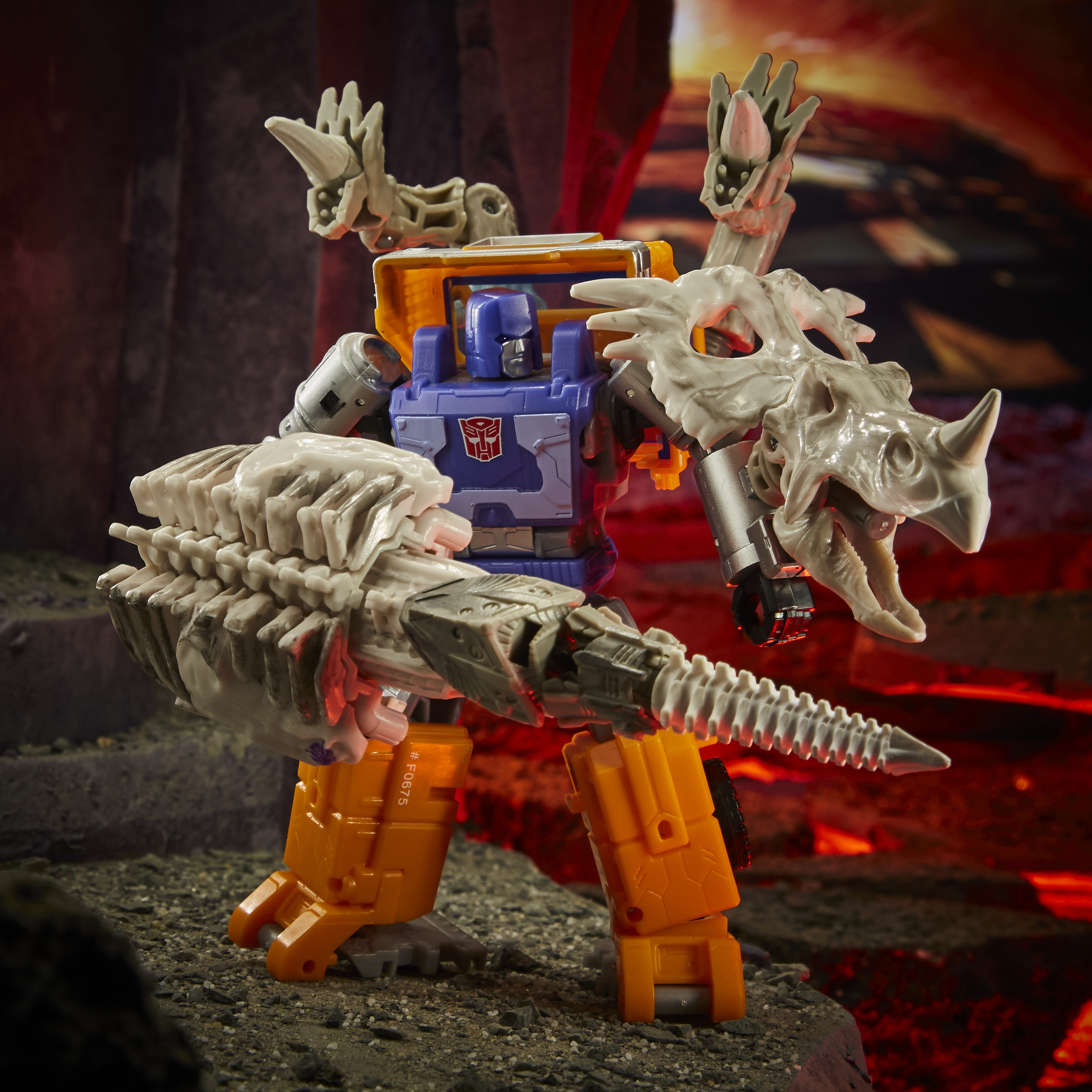 Transformers Generations War for Cybertron: Kingdom Deluxe -hahmo,  Ractonite – 