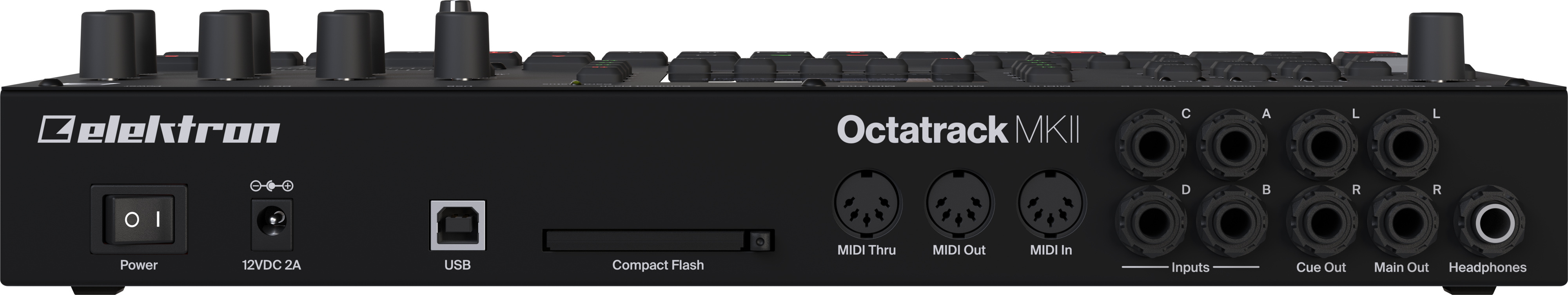 Elektron Octatrack DPS-1 MK II -samplerityöasema, musta