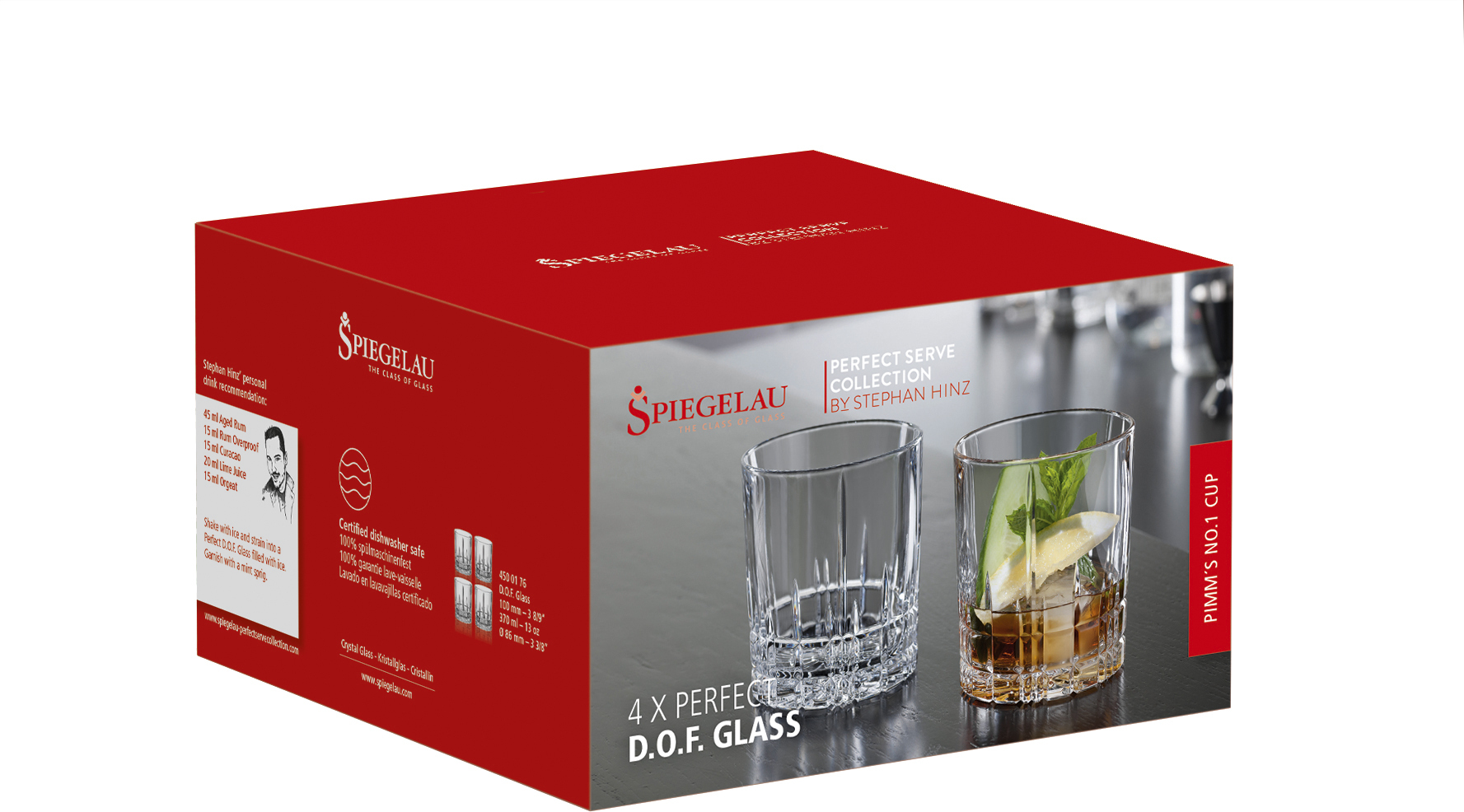 Spiegelau Perfect Longdrink -lasi, 4 kpl