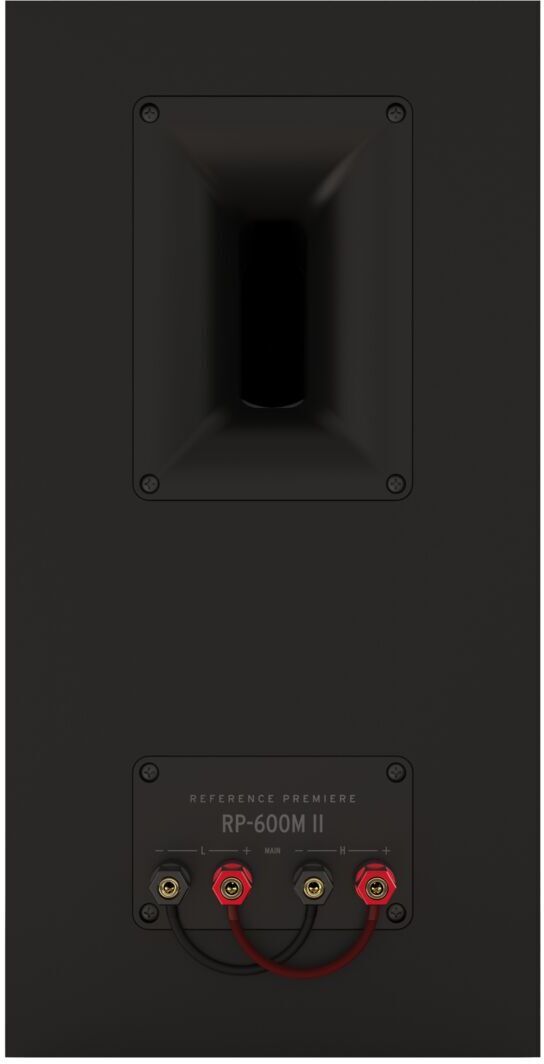 Klipsch RP-600M II -jalustakaiutinpari, musta