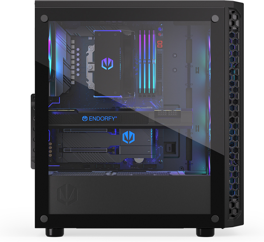 Endorfy Signum 300 ARGB ATX-kotelo ikkunalla, musta
